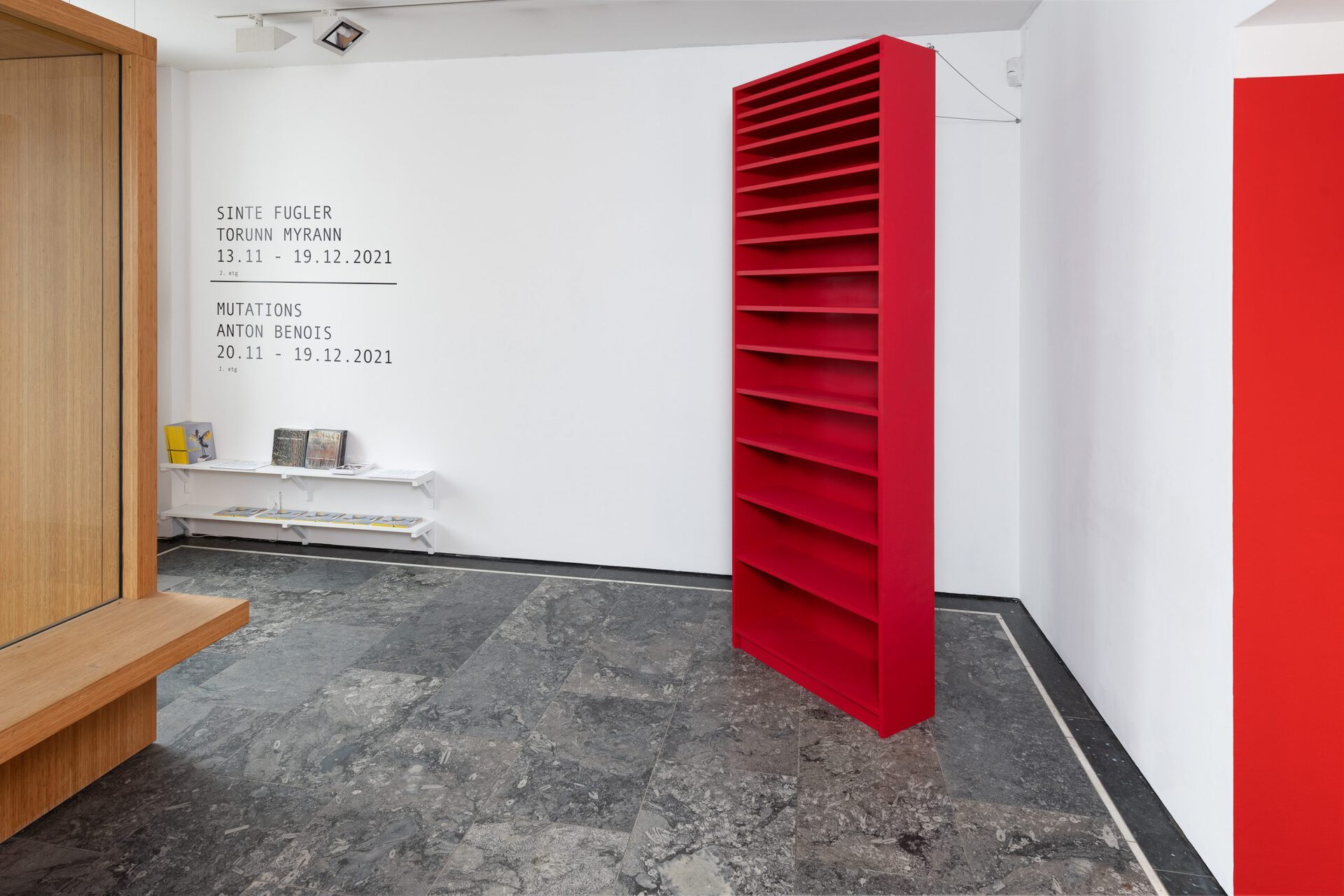 Anton Benois, 2021, installation view