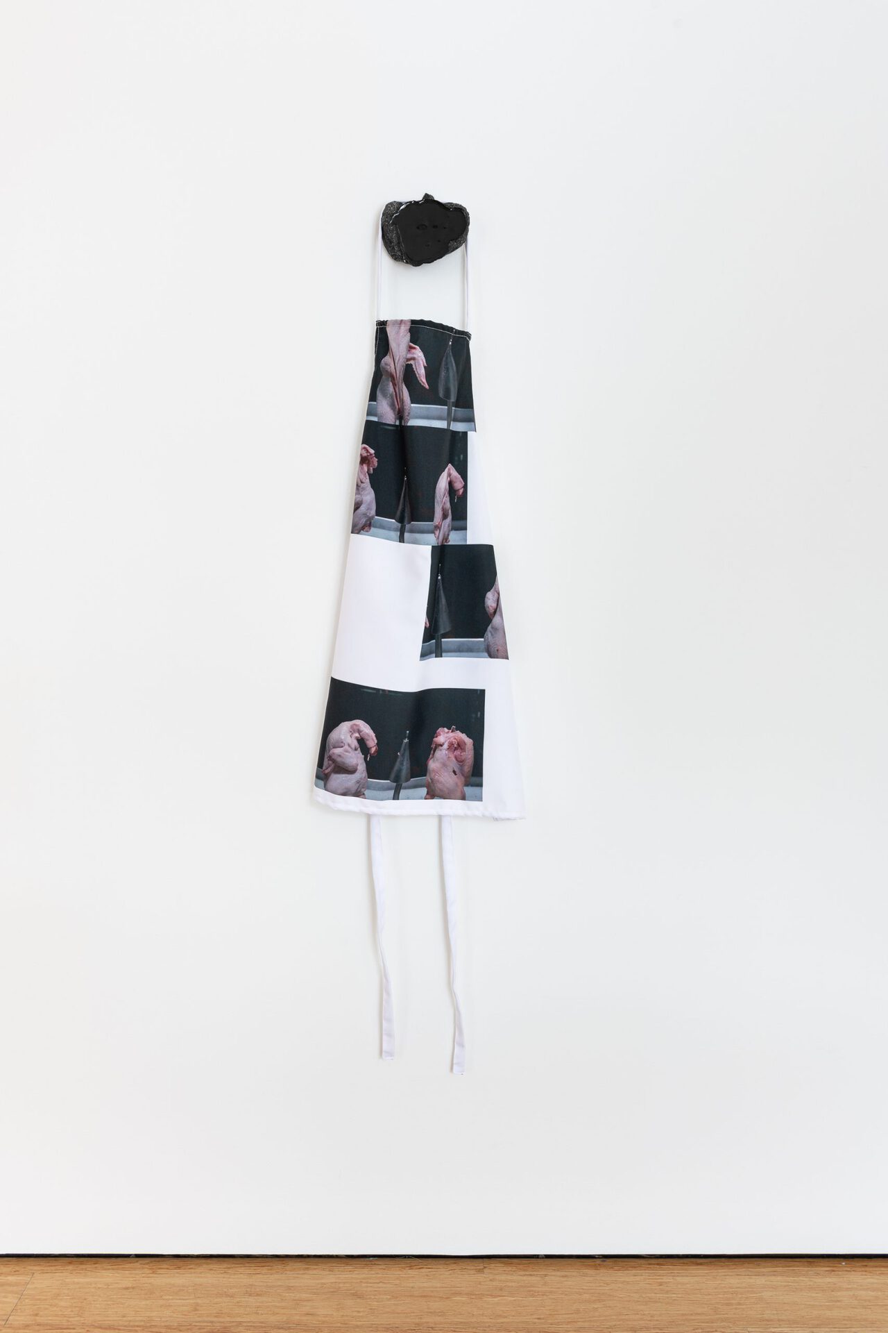 Anton Benois, apron, digital print on acrylic, epoxy resin, 0.3m x 1.3m