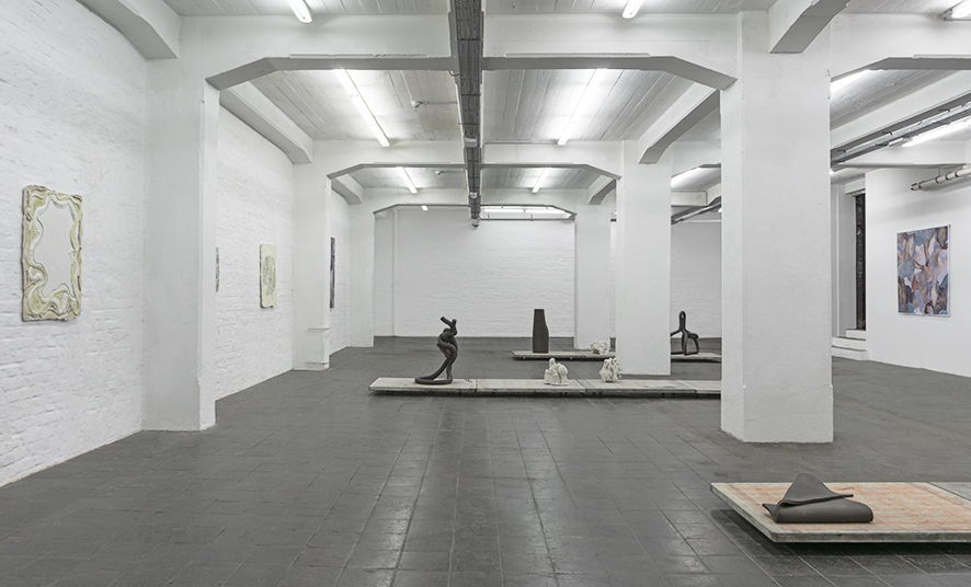 Ruth Weigand, exhibition view "Other thoughts" at KunstWerk Köln 2021