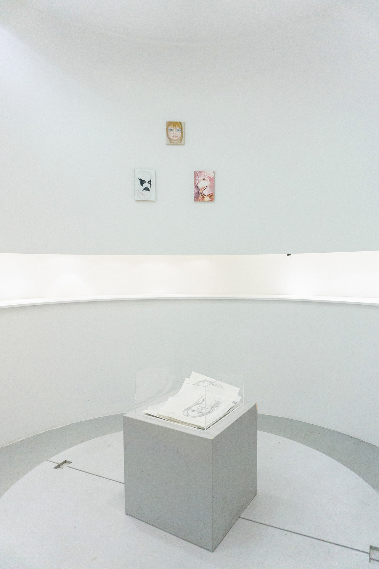 Front: Attachment, 2021, ongoing project, all works on paper
