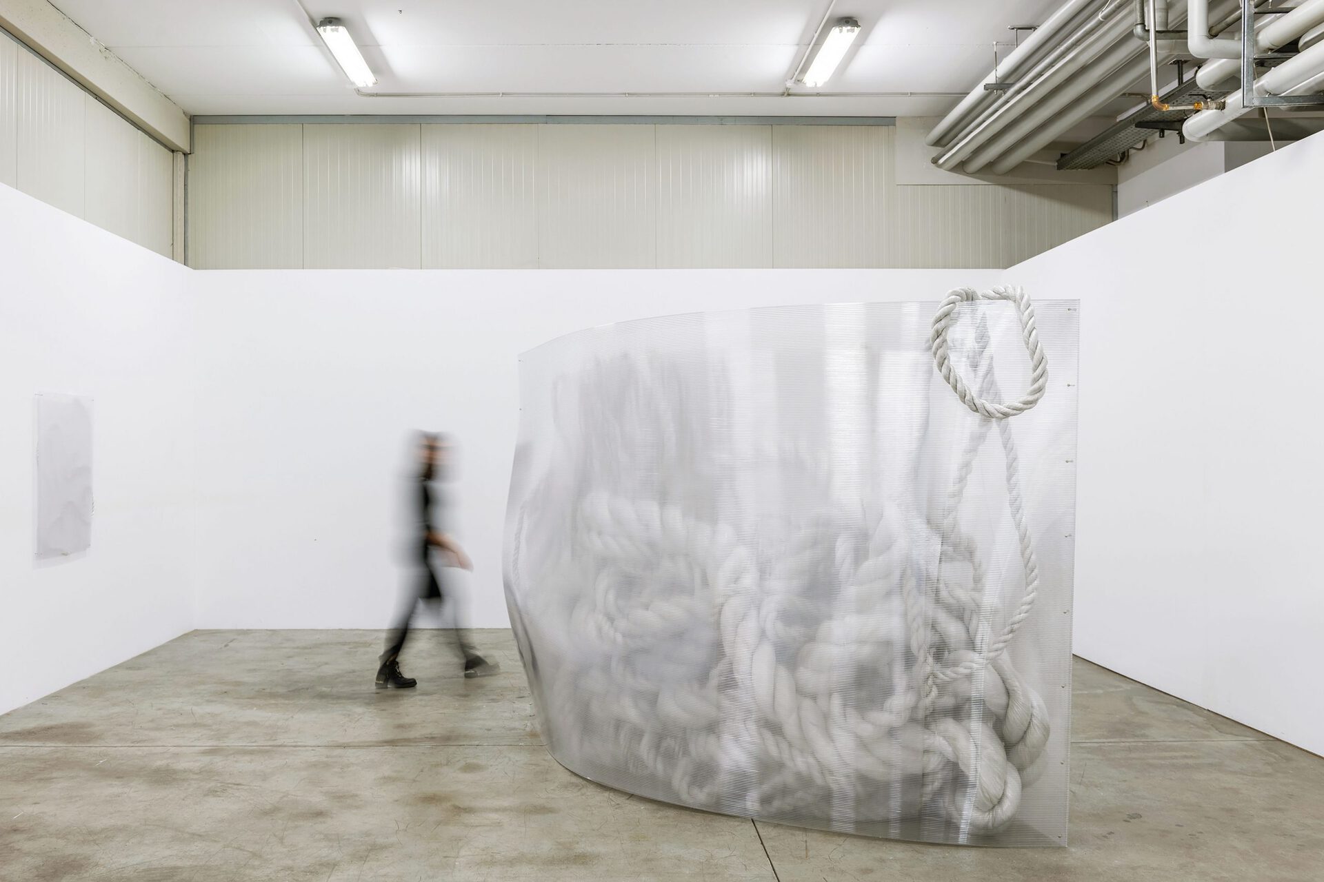 Sophie Hirsch, Regroup, Retrace, Unfollow, 2021. Exhibition view1 at Galleria Doris Ghetta. Ph. Luca Meneghel