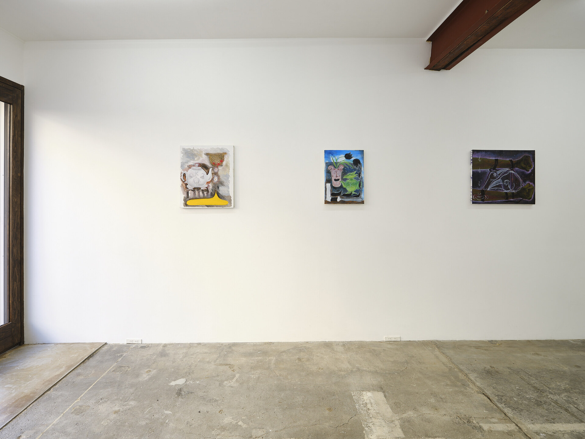 KAITO Itsuki, Installation view of No excuses for showing up, 19. 11. 2021-20.12. 2021