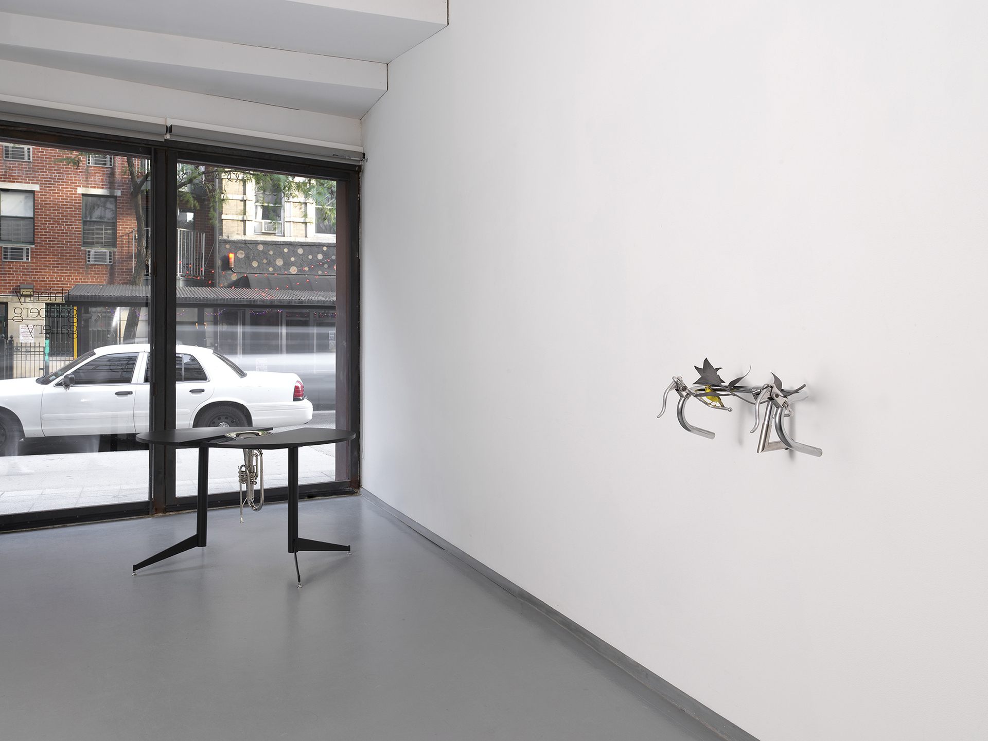 Christine Rebhuhn, The Breeze Will Kill Me, Installation View 01, 2021, Mixed media.