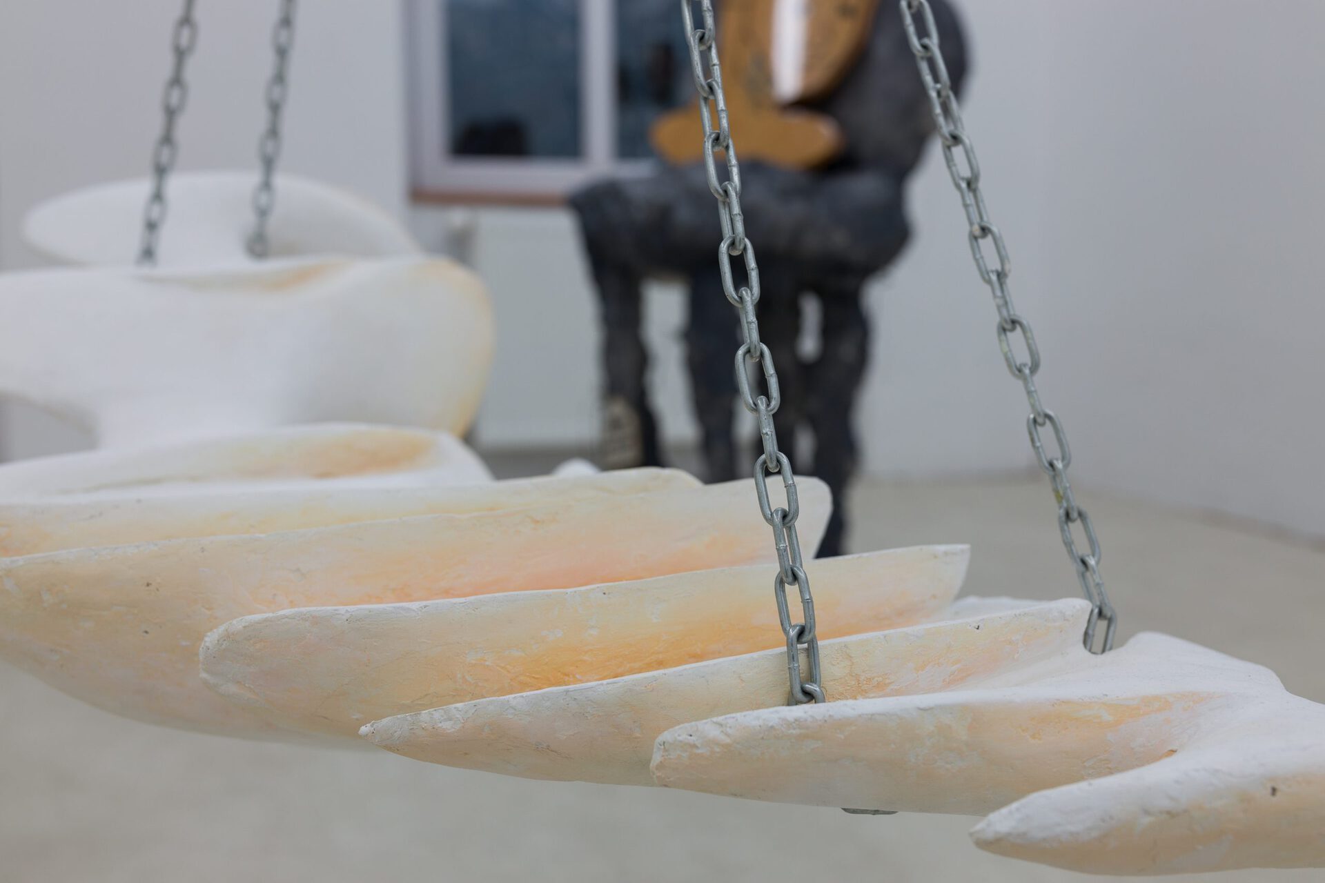 Natalia Różycka, Love is sweet, polyurethane foam, acrylic on putty, 2021