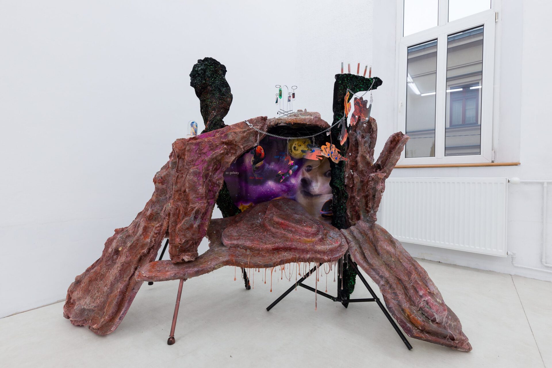 Katarzyna Wyszkowska, Mars Market, mixed technique, 2021