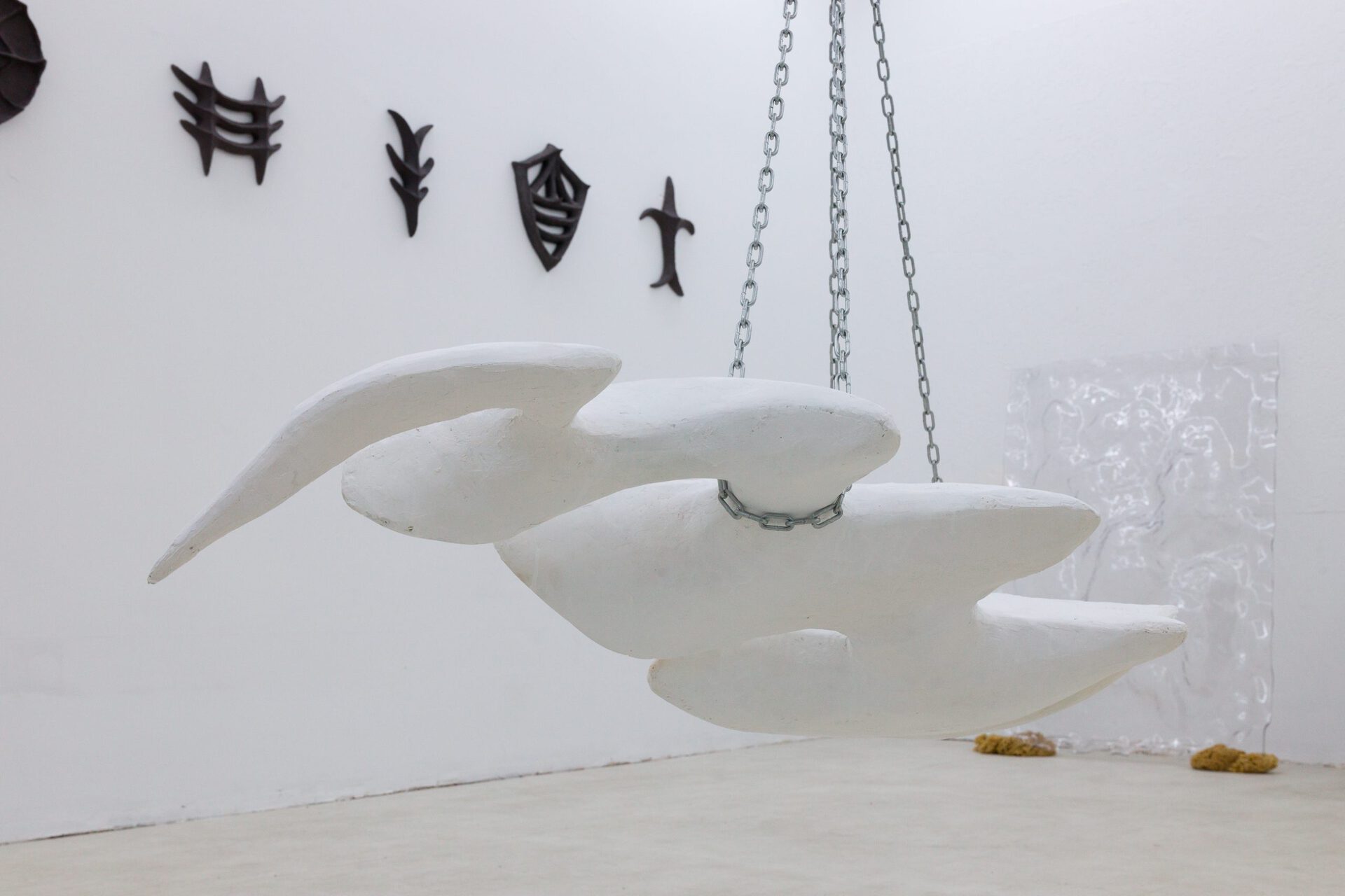 Natalia Różycka, Love is sweet, polyurethane foam, acrylic on putty, 2021