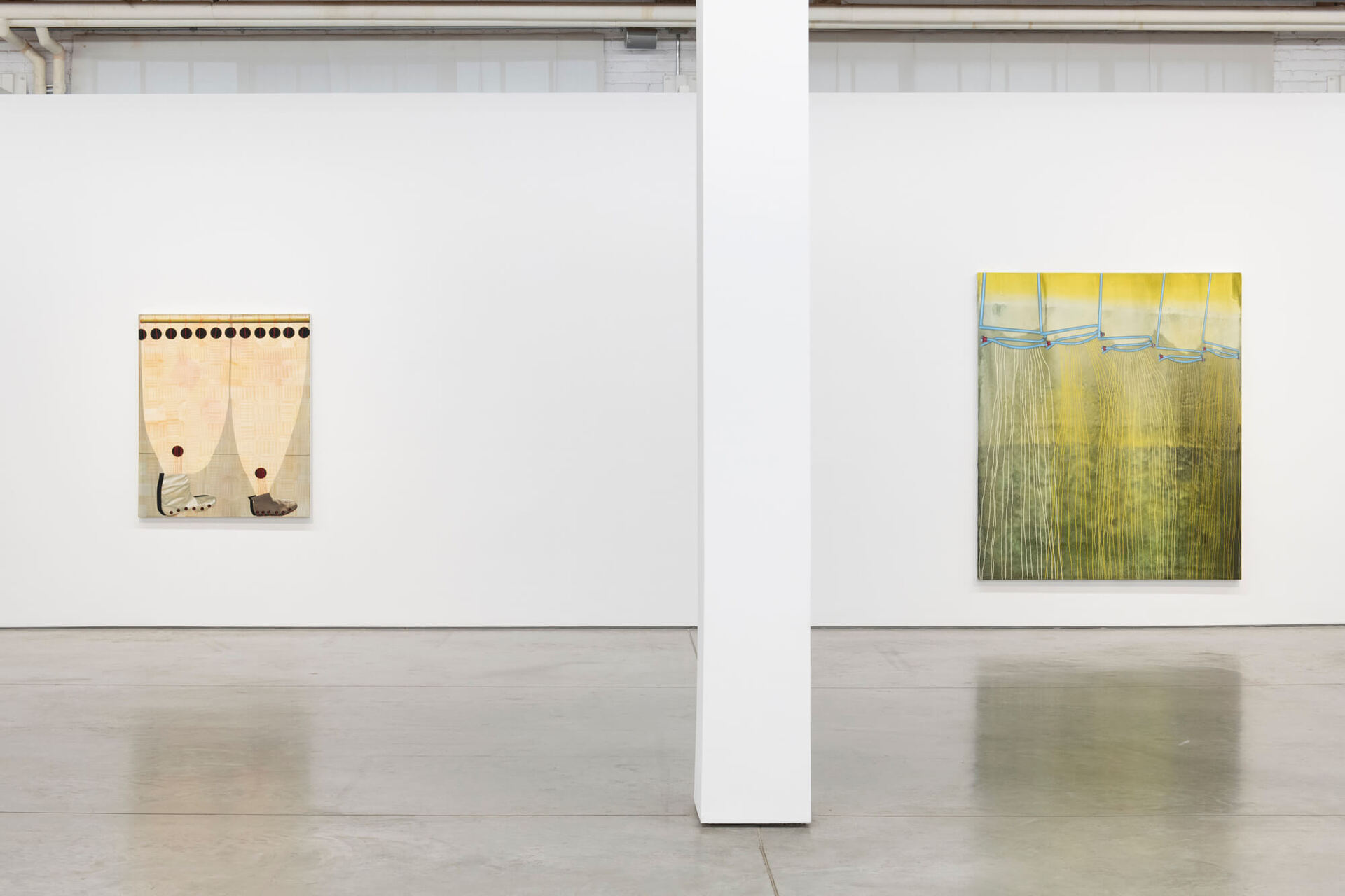 Veronika Pausova, Installation view, Reversible Lining, 2021, Bradley Ertaskiran.
