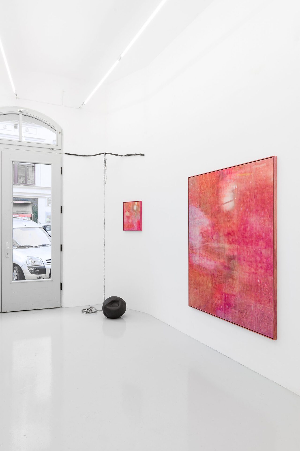 Marie Reichel, Shackle Ball + Bent Jail Bar, 2021, Lukas Matuschek, i*0276 (Future Garden III) and i*0273 (Future Garden I), 2021