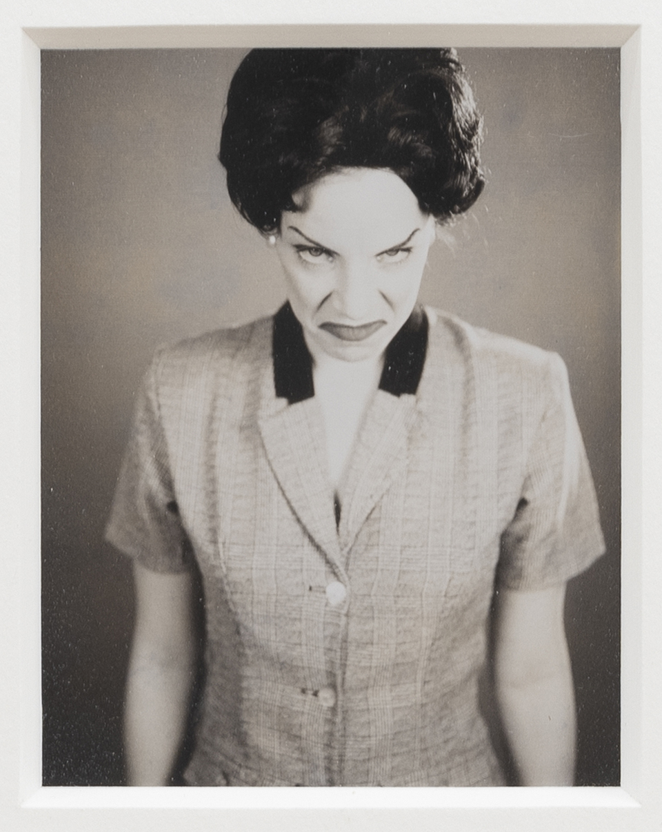 Alex Bag, Harriet Craig, 1998, Polaroid 4 x 3 in. 10.2 x 7.6 cm.