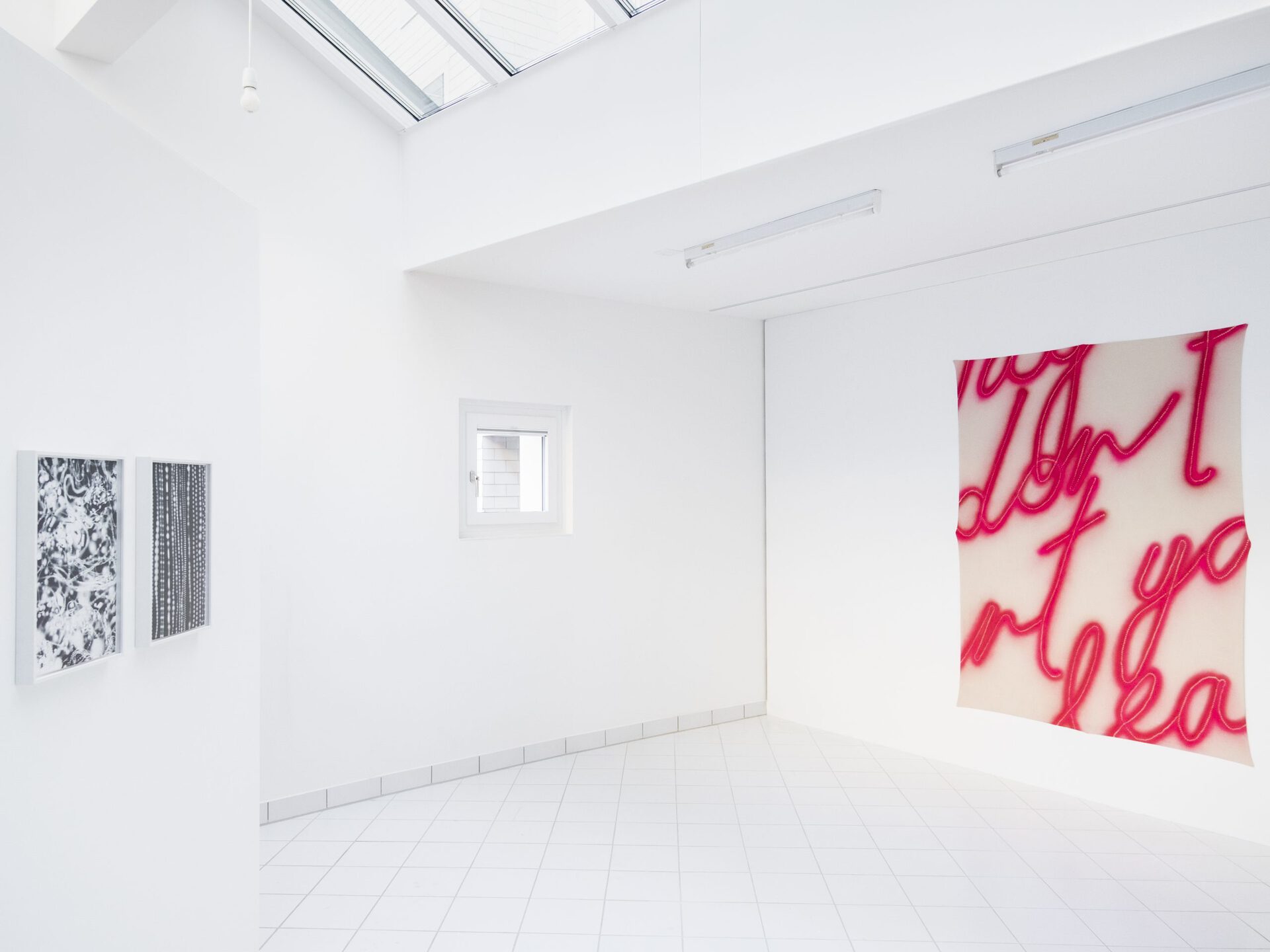 Christelle Kahla, Vapours of love, installation view, 2021