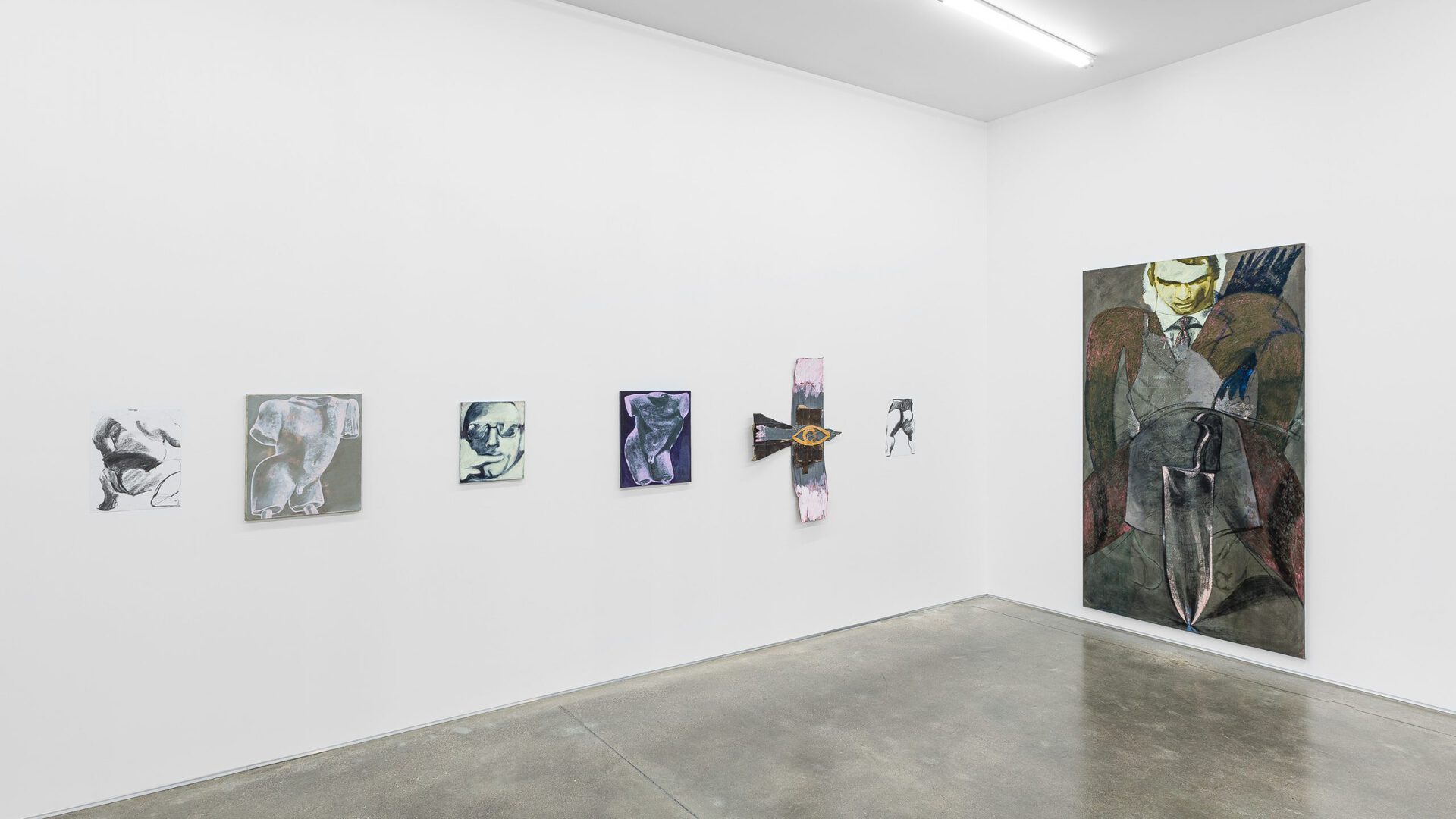 Alex Foxton, "Hex", exhibition view, 2022, Galerie Derouillon, Paris