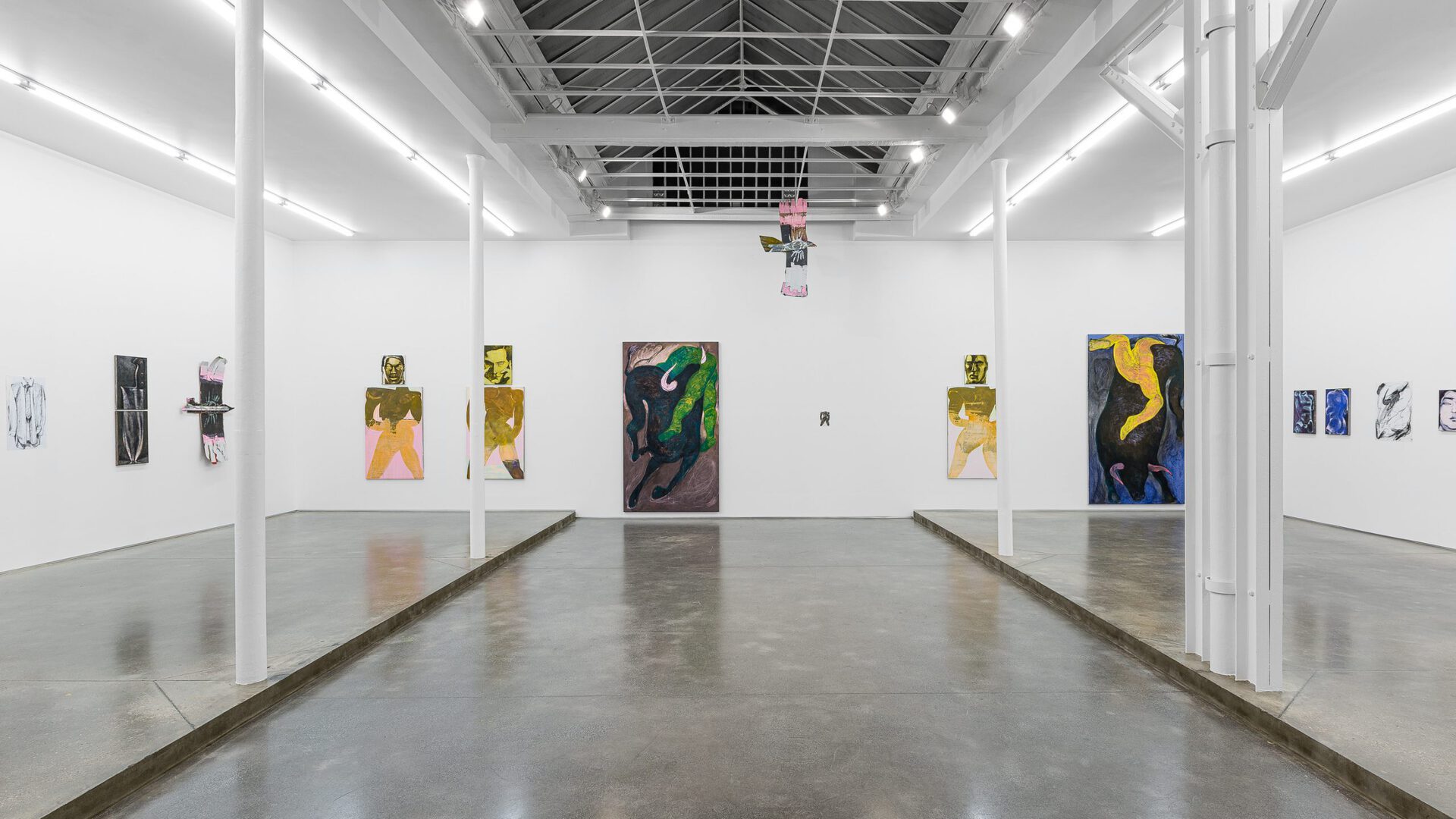 Alex Foxton, "Hex", exhibition view, 2022, Galerie Derouillon, Paris