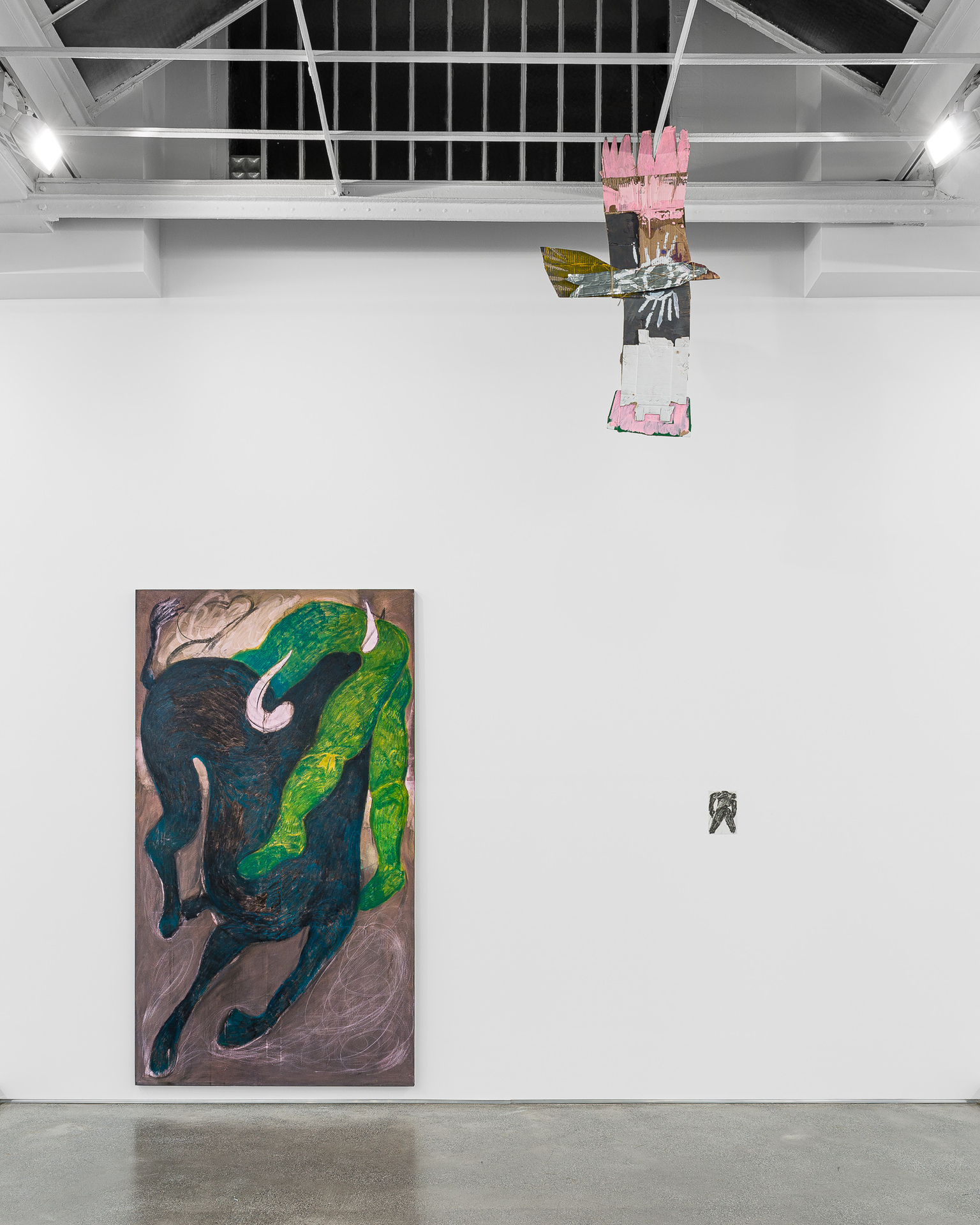Alex Foxton, "Hex", exhibition view, 2022, Galerie Derouillon, Paris