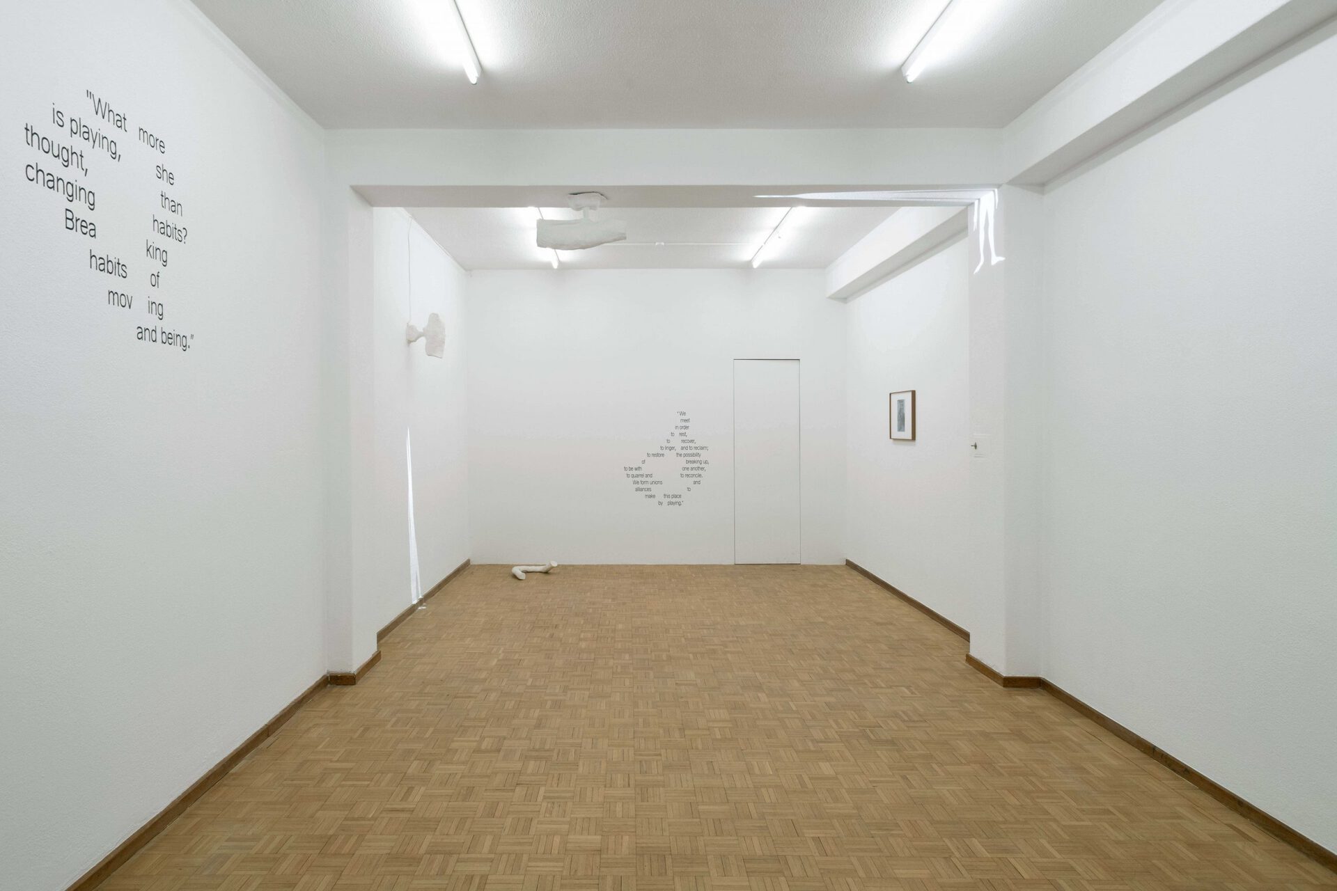 In Between Folds, installation view, 2021, Sentiment, Zürich