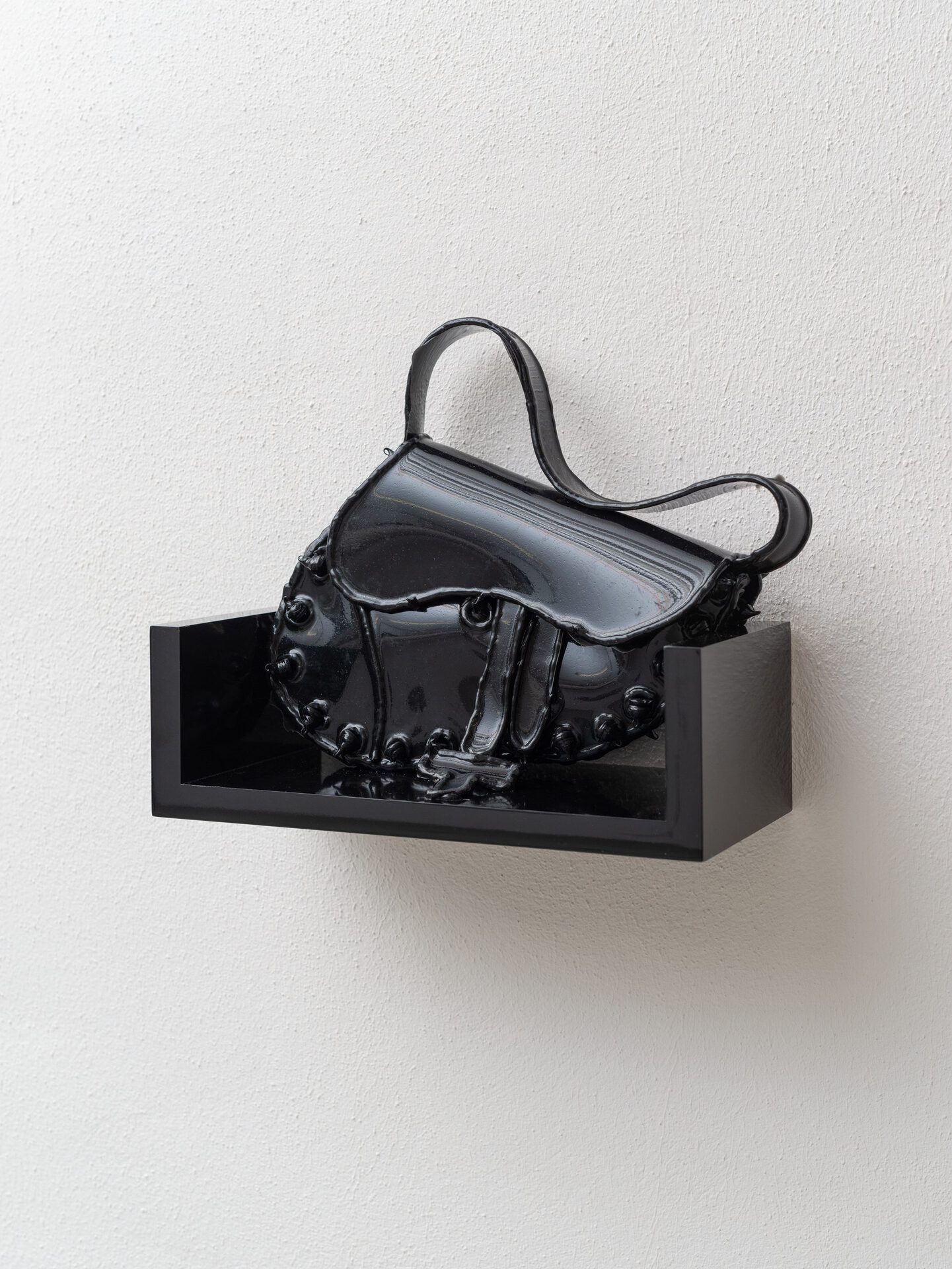 Christin Rothe, Christin’s Dior saddle bag, 2021, silicone, 30 × 30 × 5 cm