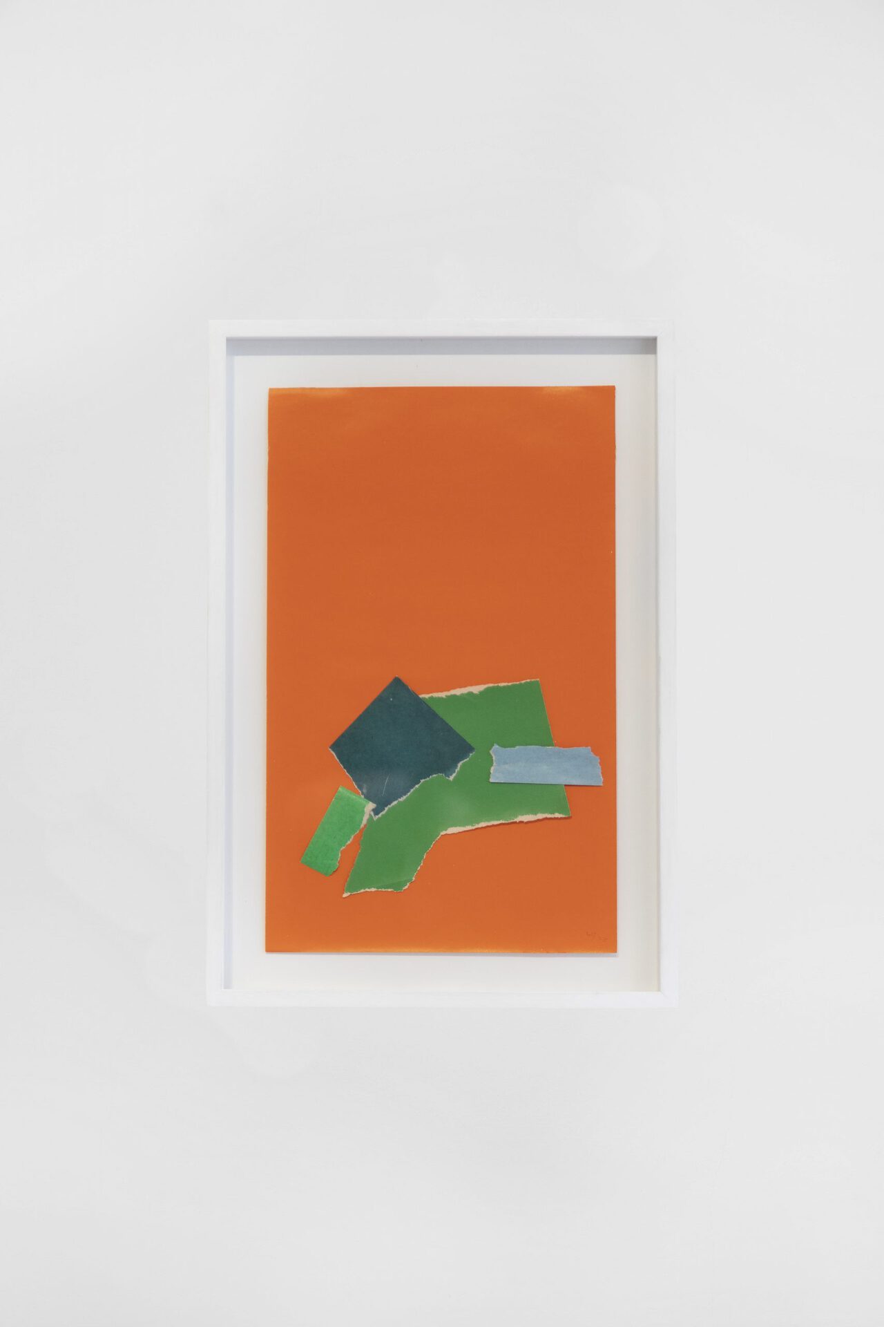 Lili Dujourie, Stilleven, 1976, collage on paper, 36,4 x 24,7 cm