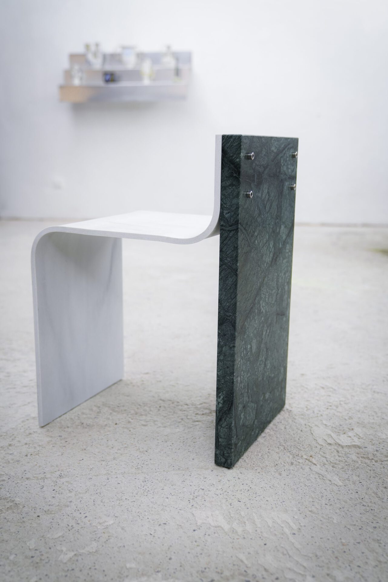 Lisa Ertel, Anne–Sophie Oberkrome, Pina, 2022, corian, marble