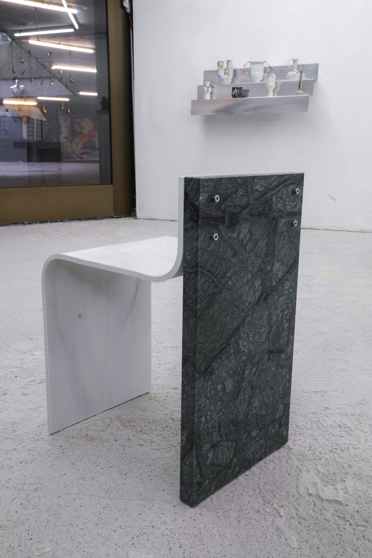 Lisa Ertel, Anne–Sophie Oberkrome, Pina, 2022, corian, marble