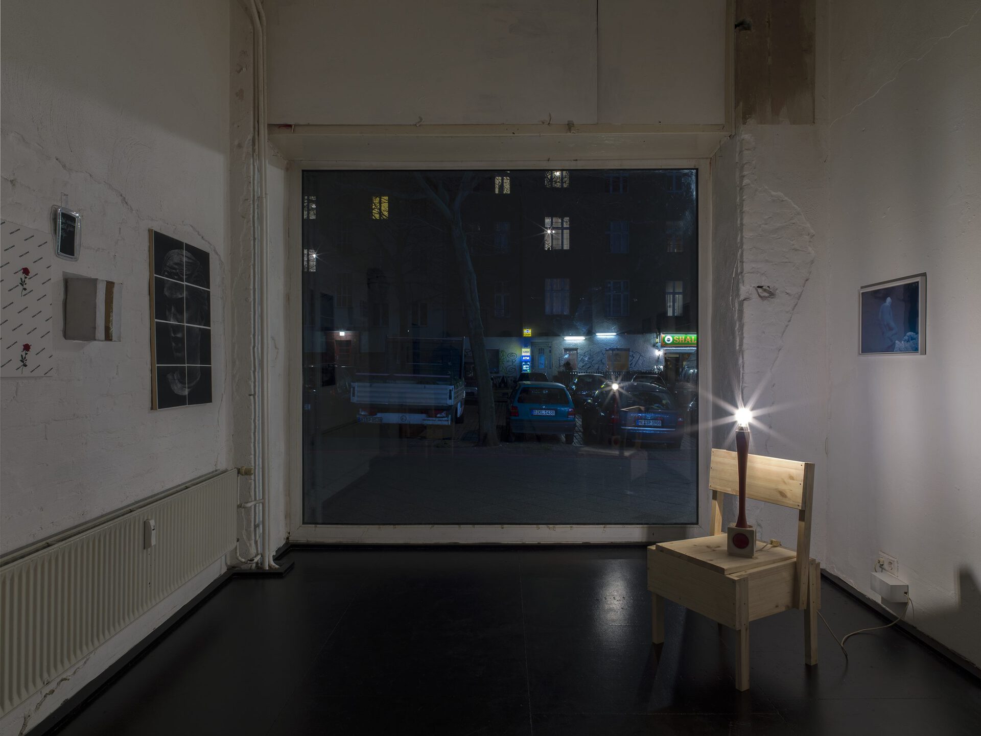 Samuel Haitz, Neue Arbeiten, Installation view 2 (incl. works traded with Tobias Kaspar, Stella, Karolin Braegger, Thomas Julier)