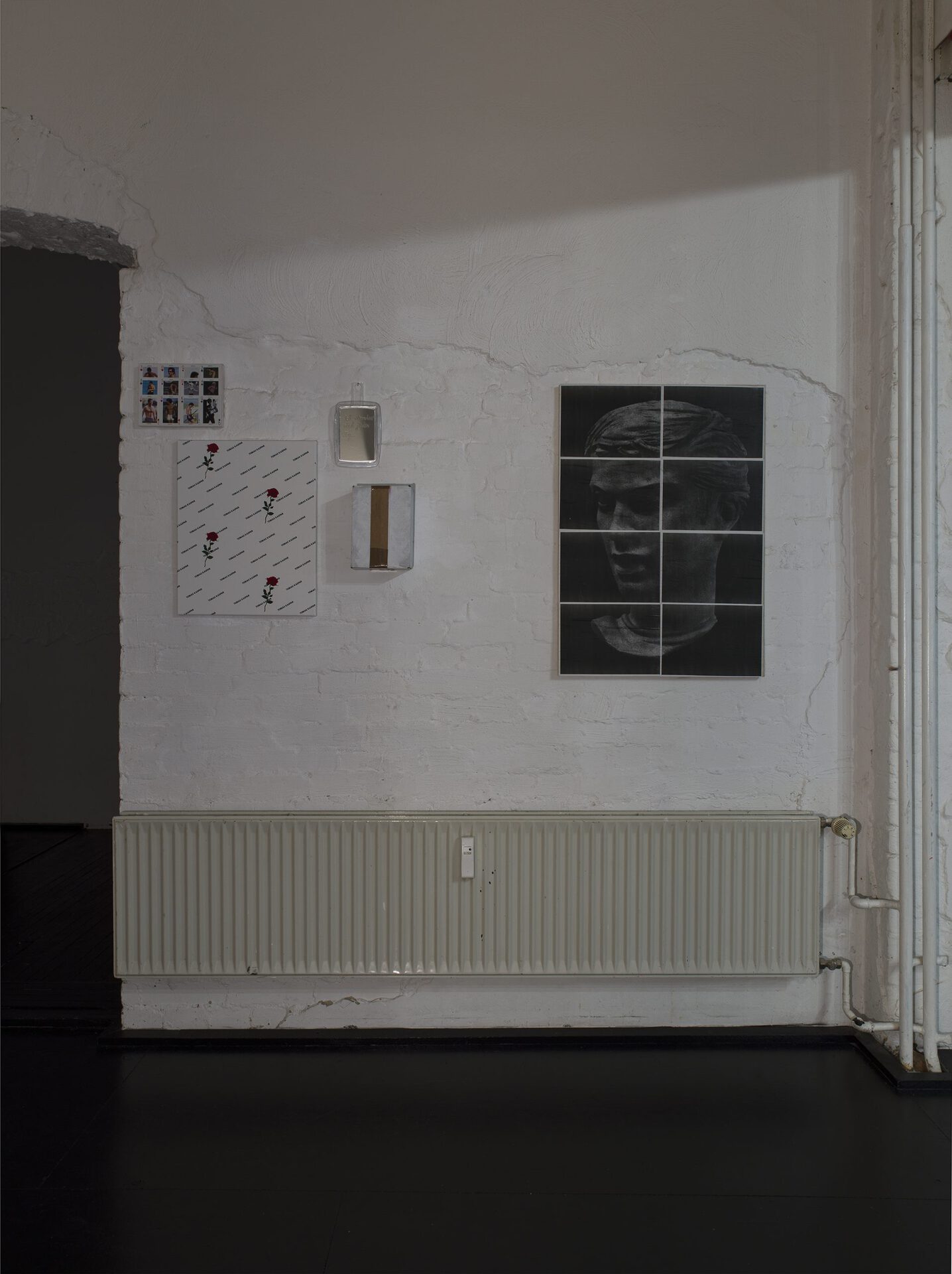 Samuel Haitz, Neue Arbeiten, Installation view 4 (incl. works traded with Mitchell Anderson, Tobias Kaspar, Stella, Karolin Braegger)