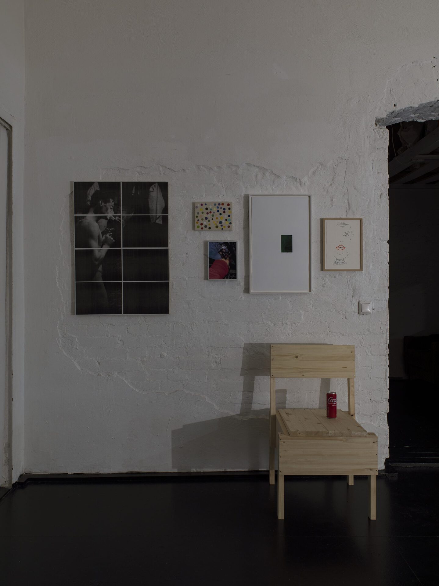 Samuel Haitz, Neue Arbeiten, Installation view 3 (incl. works traded with Gritli Faulhaber, Milena Langer, Alfredo Aceto, Walter Pfeiffer)