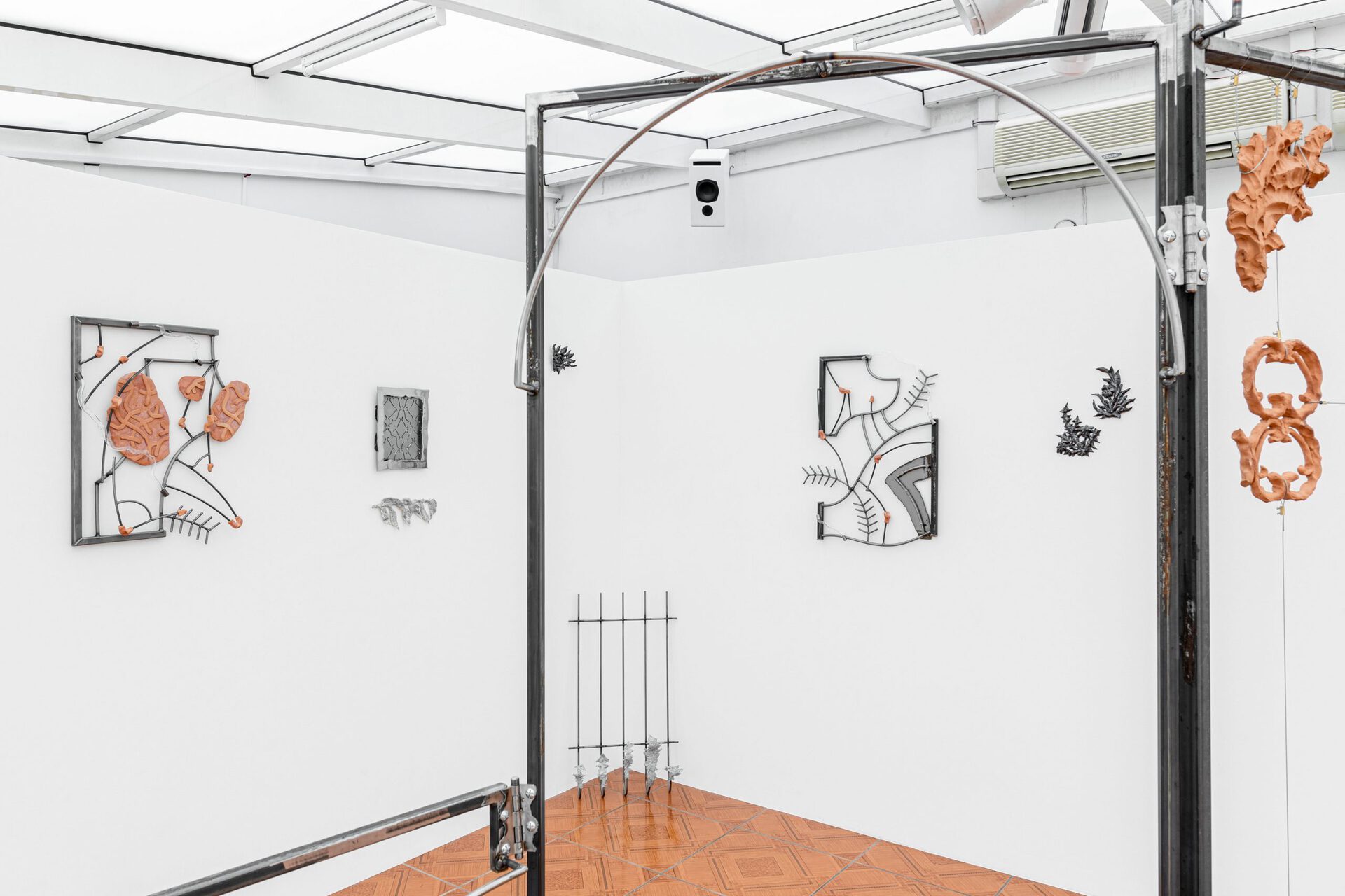 Miķelis Mūrnieks &amp; Karlīna Mežecka,Installation view, 2022.