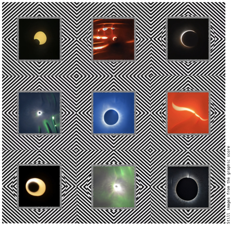 Nicole L’Huillier, Ausencia y los Eclipses Imaginarios, 2020-21, AI generated image, video, sound, vinyl, Dimension variable