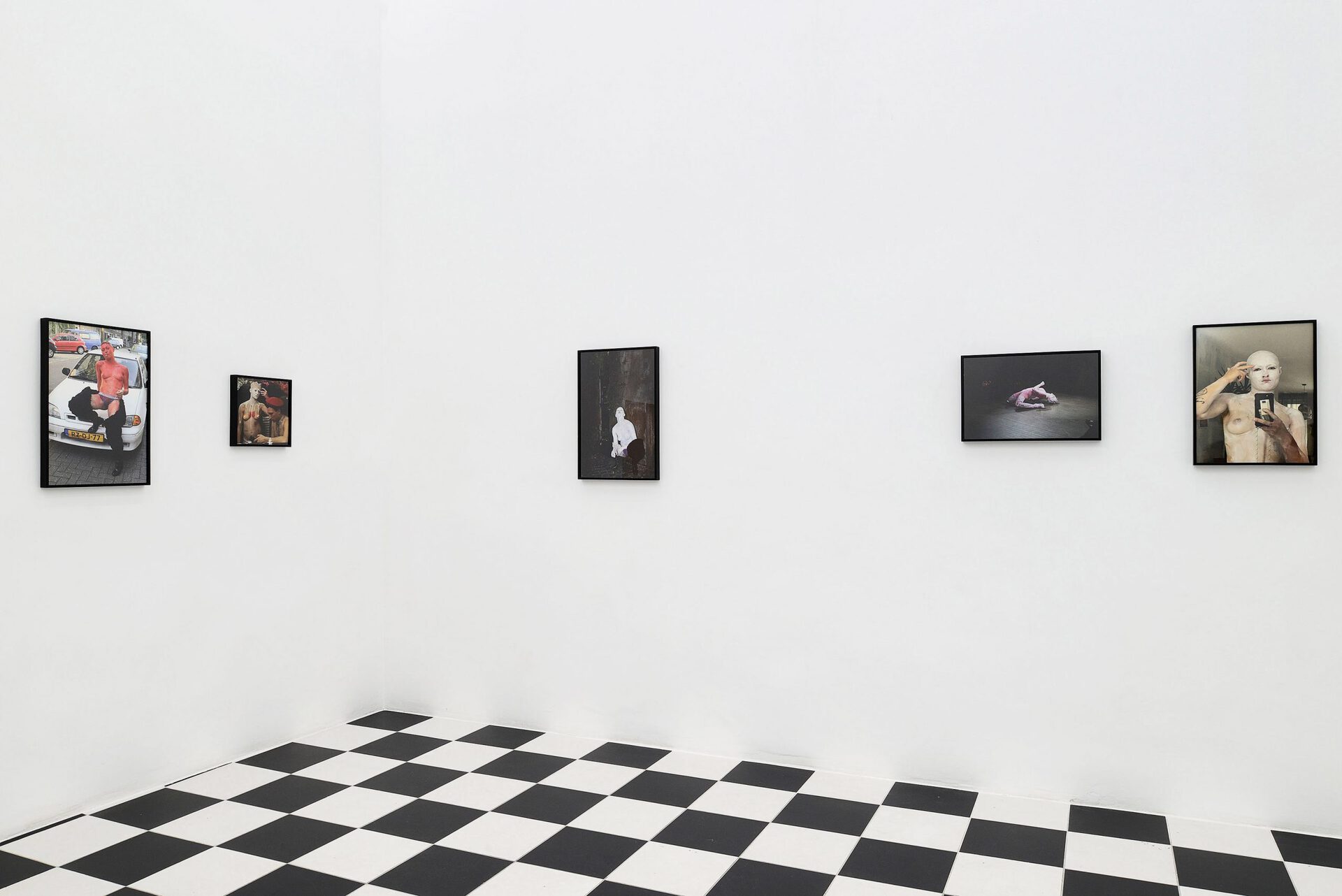 03. - 06. Xenia Perek, The olympic sprint with the giggle laughter #2, 2022, Installation view at ADA, Rome, Courtesy of ADA, Rome, Photo credit Roberto Apa