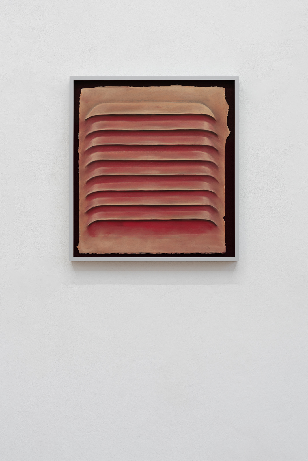 Rebecca Ackroyd    Fillet, 2020 Gouache, soft pastel on Somerset satin paper , 41x36 cm Courtesy: Peres Project, Berlin