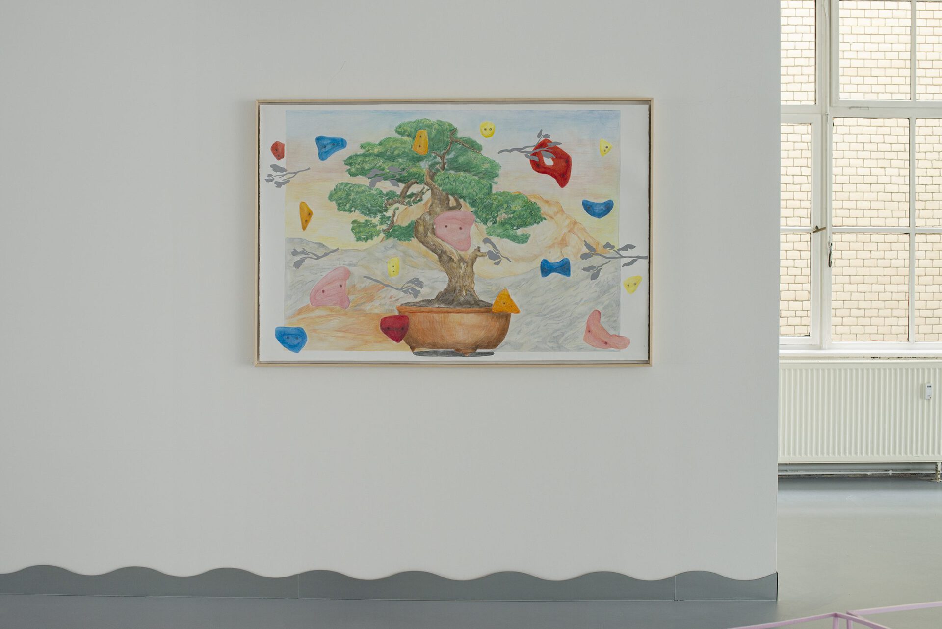 Lucia Kempkes, A Stream of Thoughts To Detach Us From The Current #20, 2021 Stefan Alber, Floating Horizon, 2022 (detail) Photo © Scherer/Wendler 2022 Courtesy of the artists