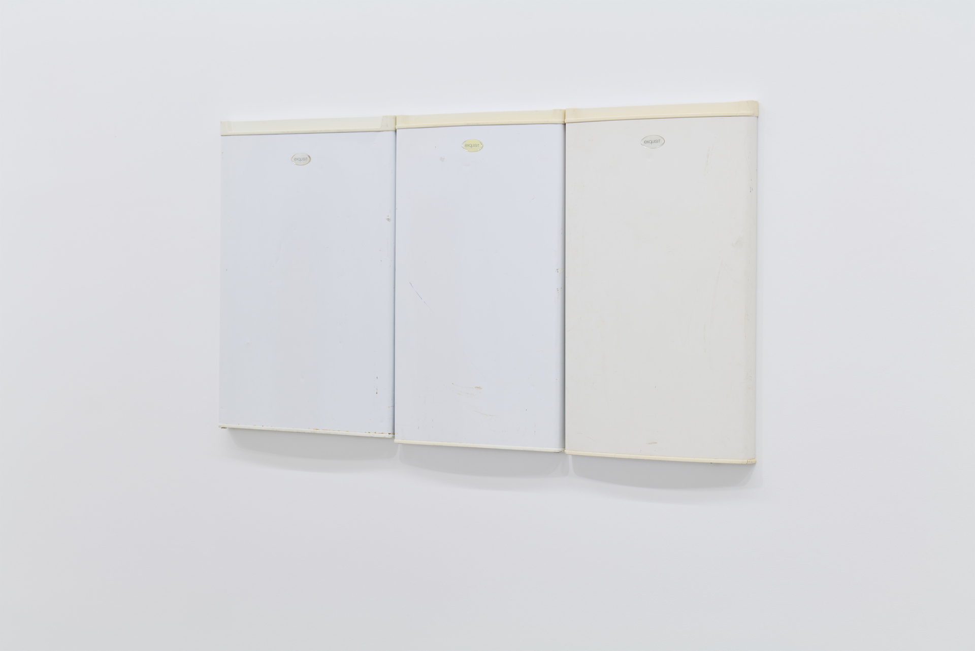 Billie Clarken, „Living Towards Death“, 2022, Refrigerator doors, 79.5 x 149 x 4.5 cm