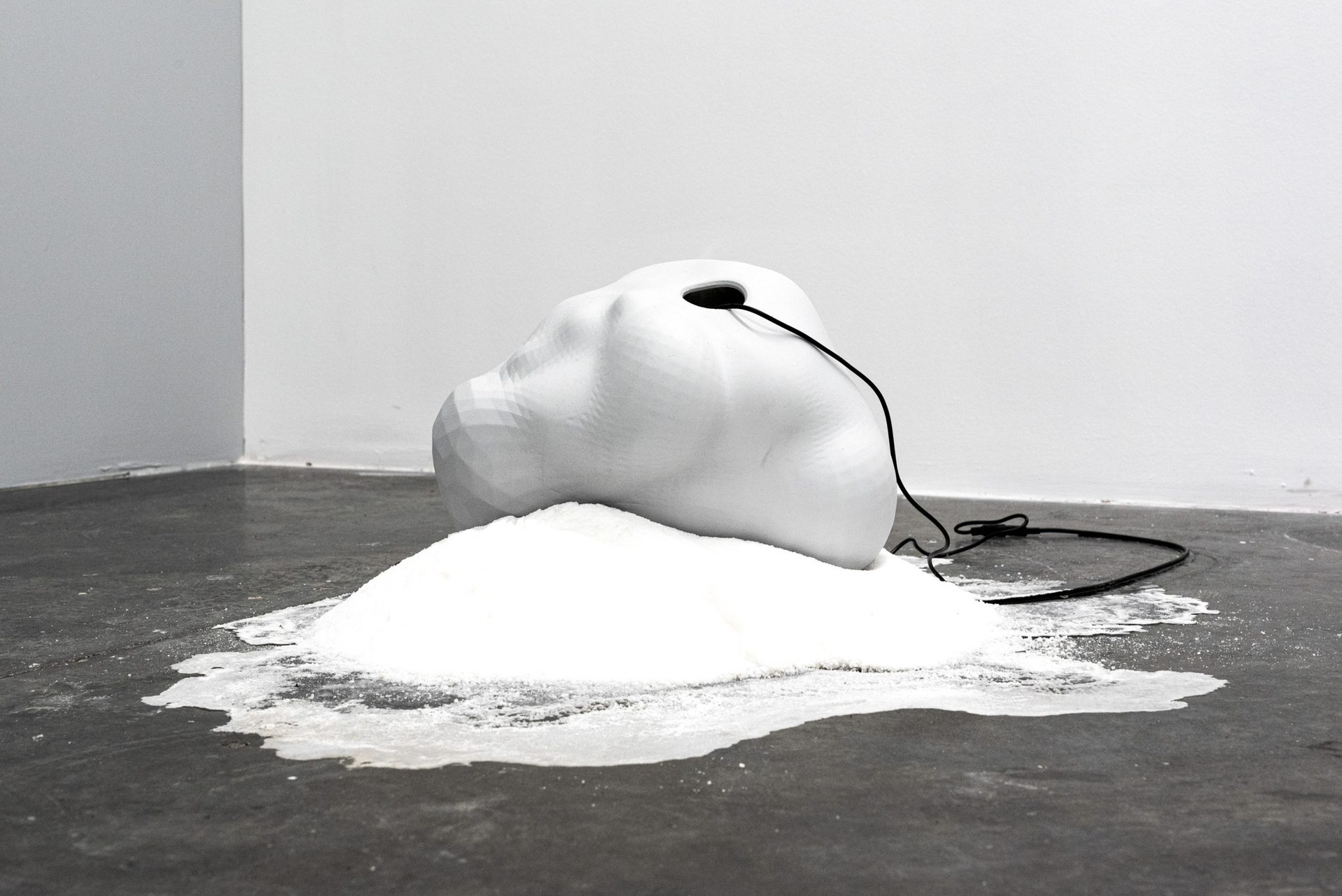 Christiane Peschek, Transition 7, 2022, 3D print, vaporizer, 23 x 36 x 33 cm, SANATORIUM, Istanbul