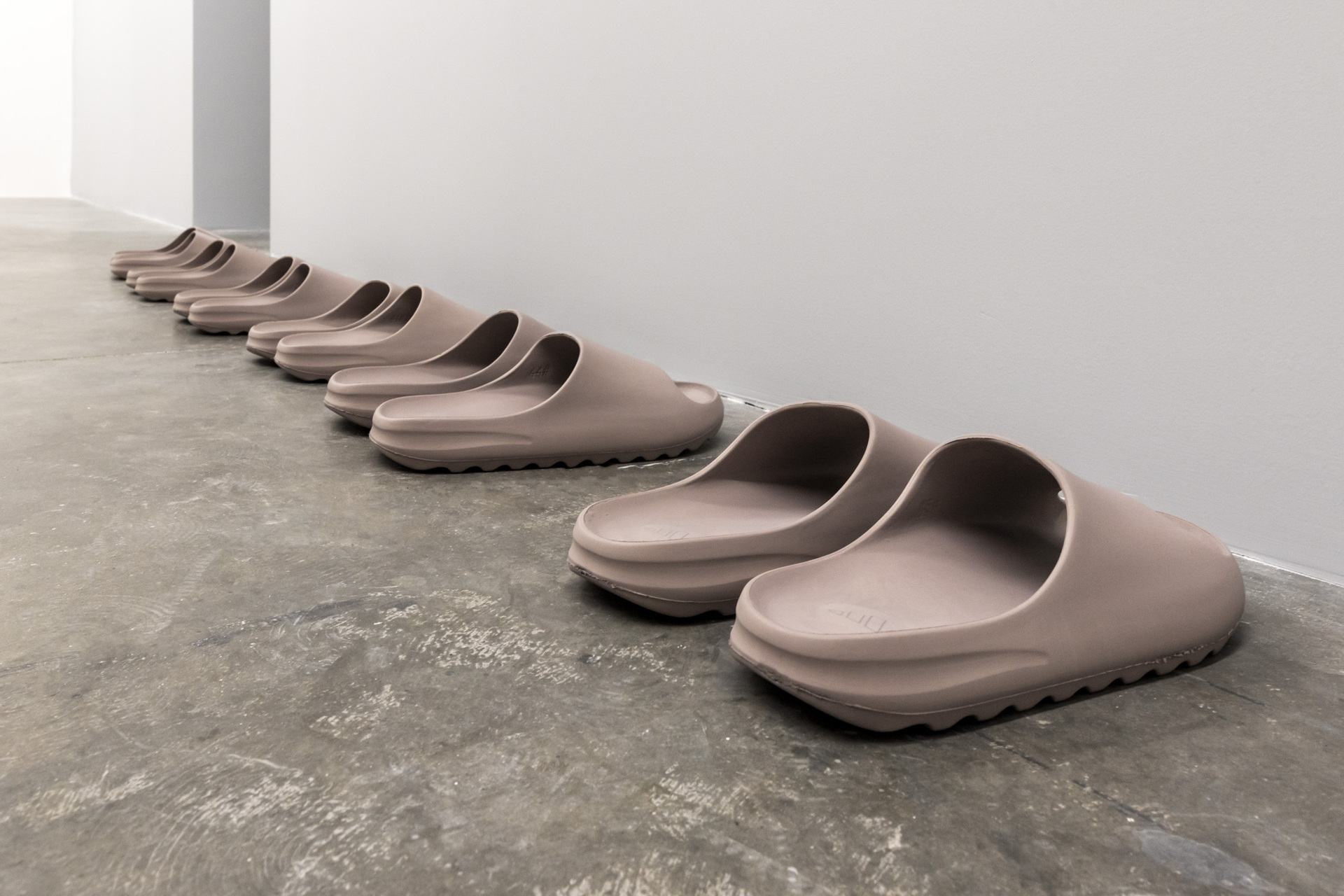 Christiane Peschek, slippers to put on before entering OASIS