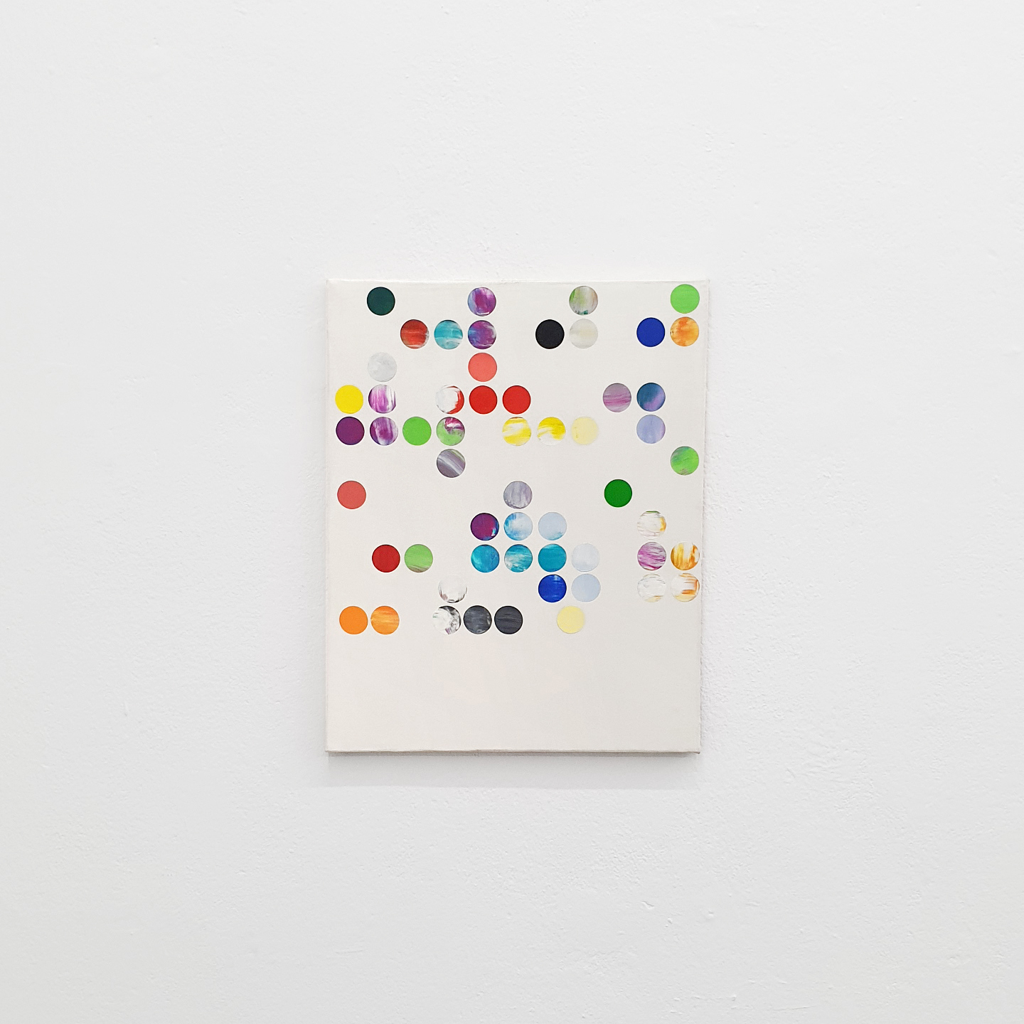 Linda Havenstein, INAR (white), 2021, Oil on canvas, 50 x 40 cm