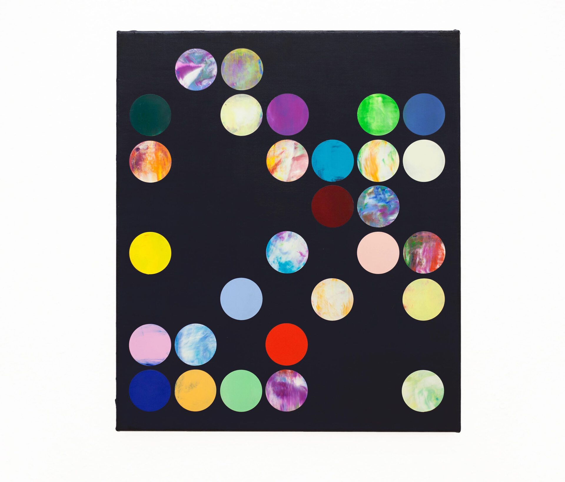 Linda Havenstein, Black Anxiety, 2021, Acrylic on canvas, 70 x 60 cm