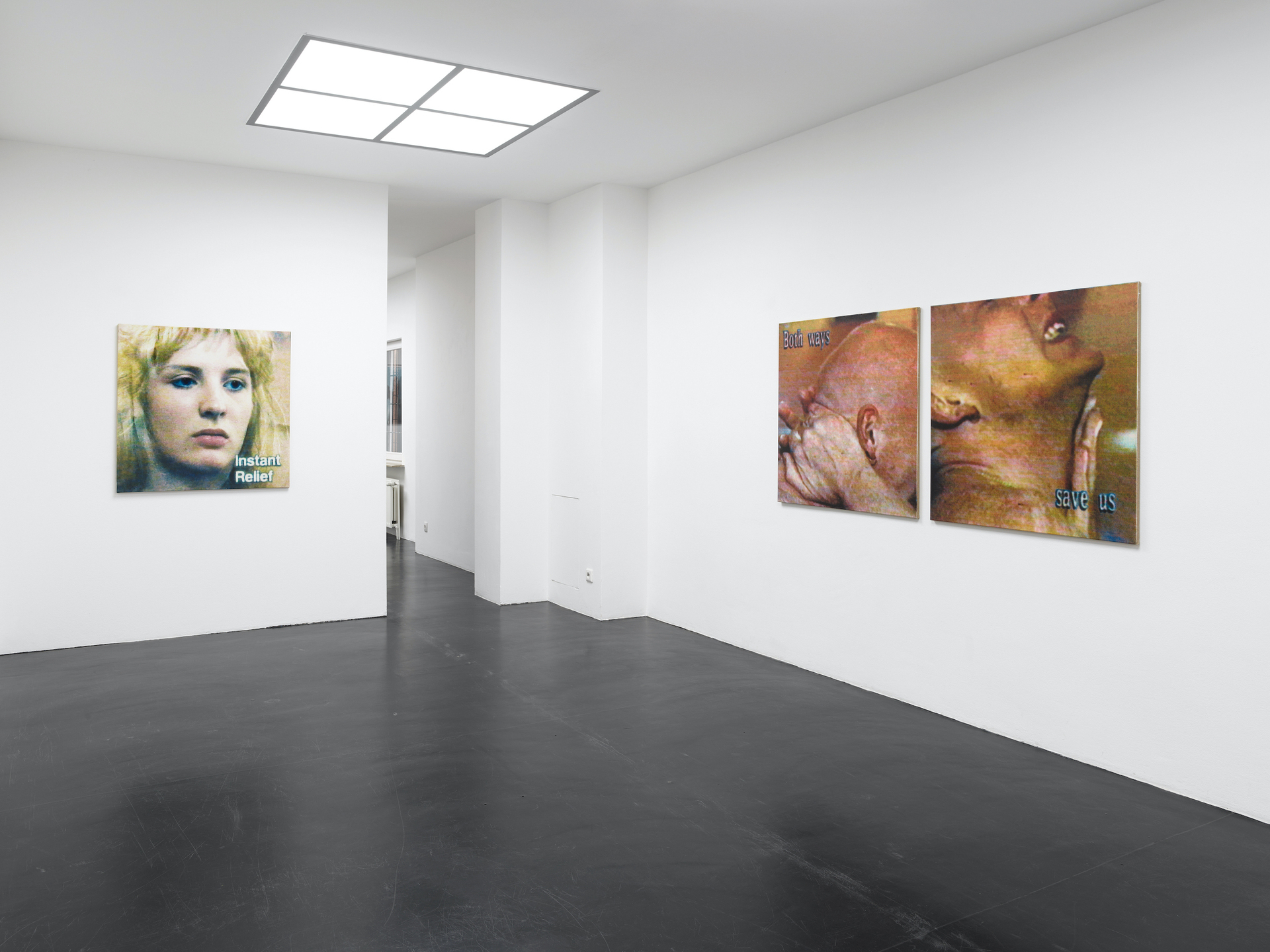 Installation view: Matthias Groebel, Satellites Cast No Shadow, Drei, Cologne, 2021