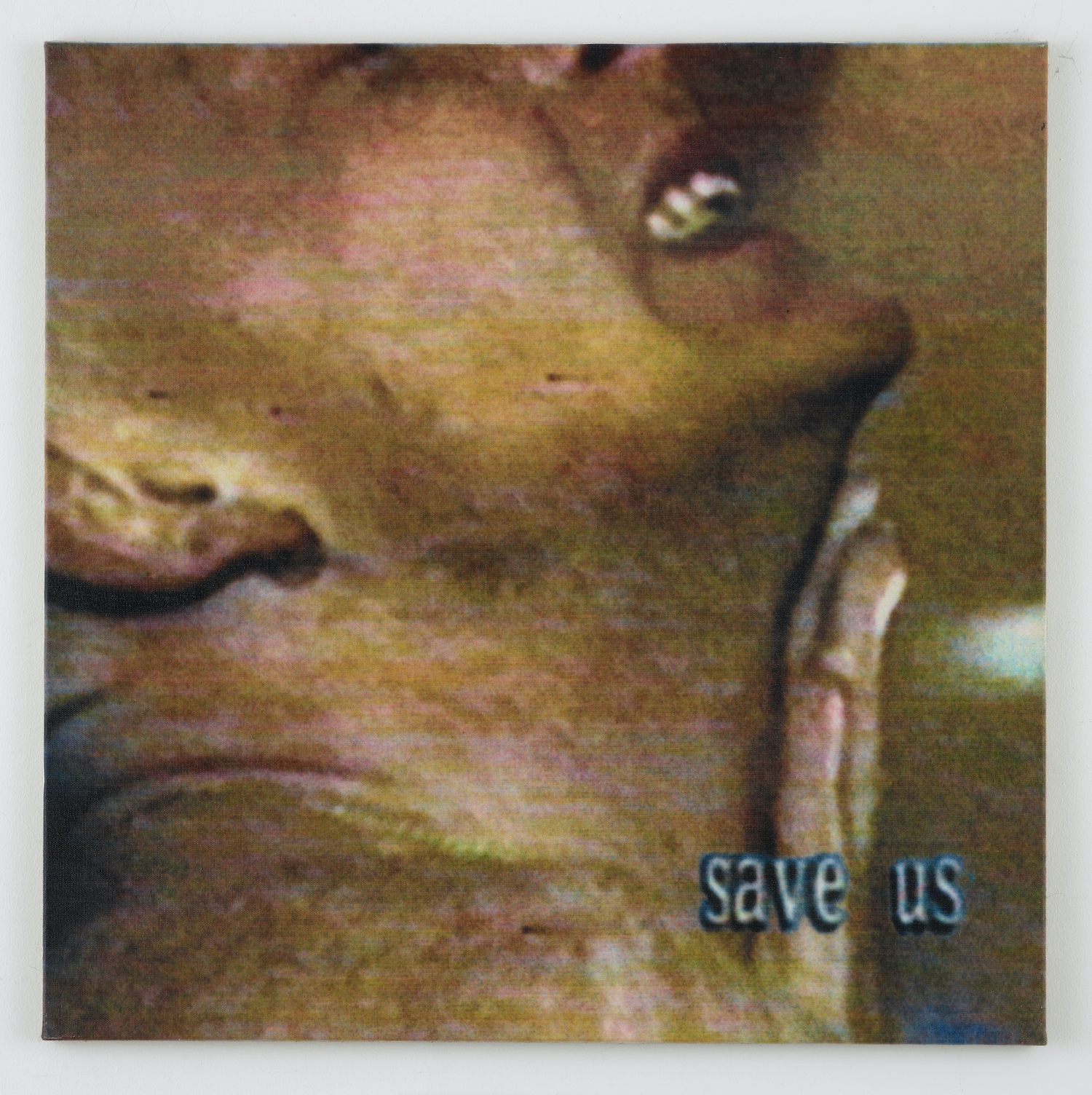Matthias Groebel, L0599, 1999; Acrylic on canvas; Diptych, each: 95 x 95 cm (2/2)