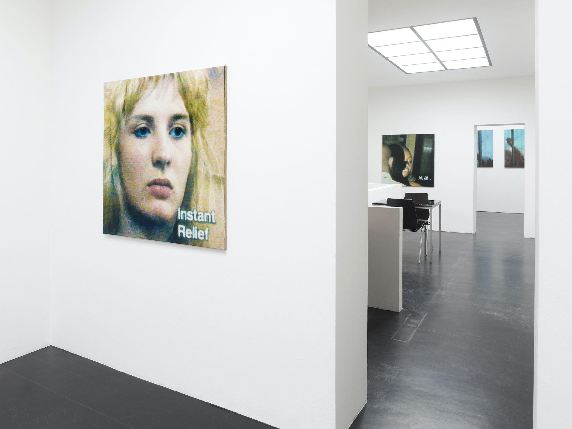 Installation view: Matthias Groebel, Satellites Cast No Shadow, Drei, Cologne, 2021
