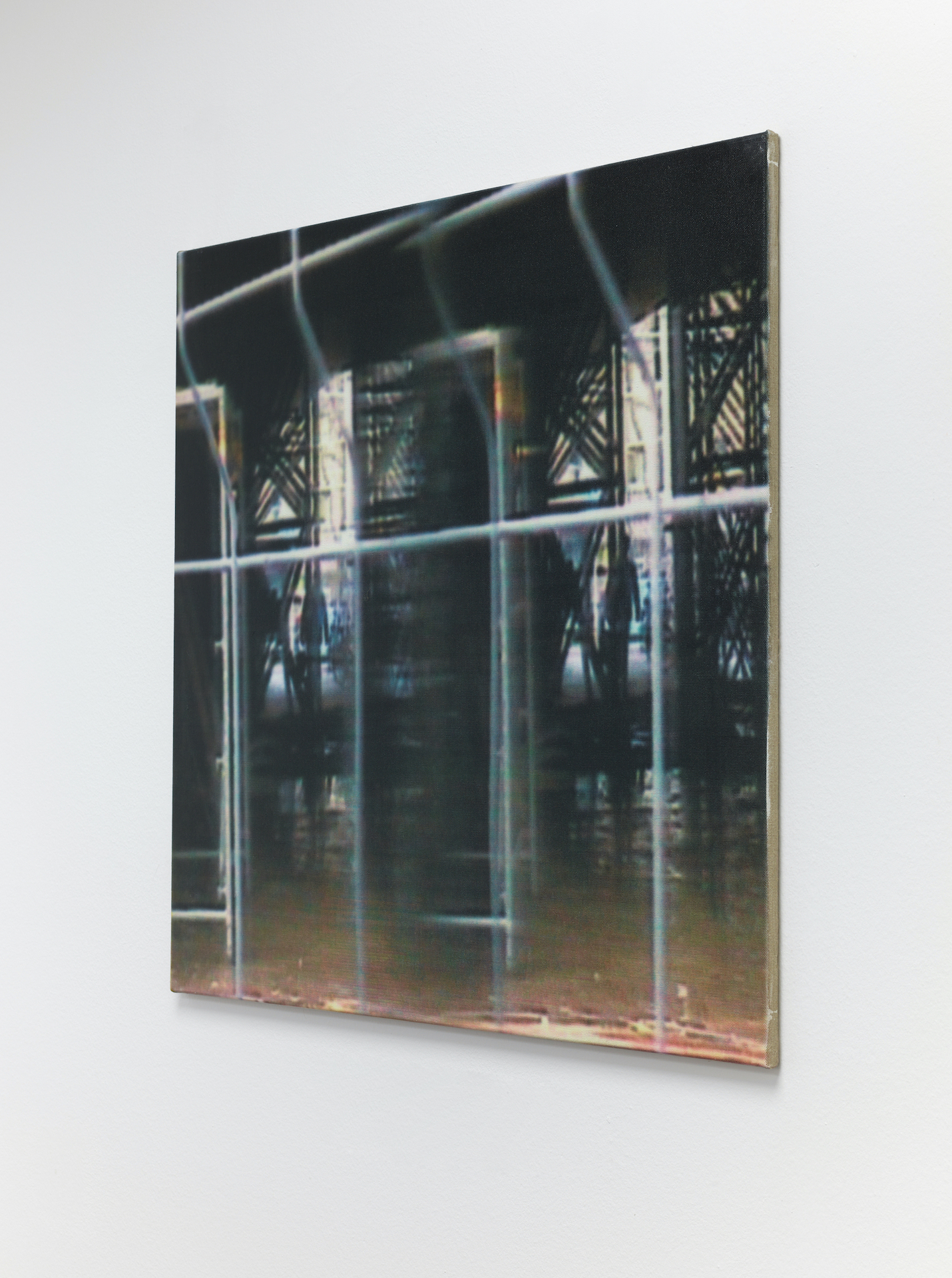 Matthias Groebel, Untitled, 2003; Acrylic on canvas; 100 × 100 cm