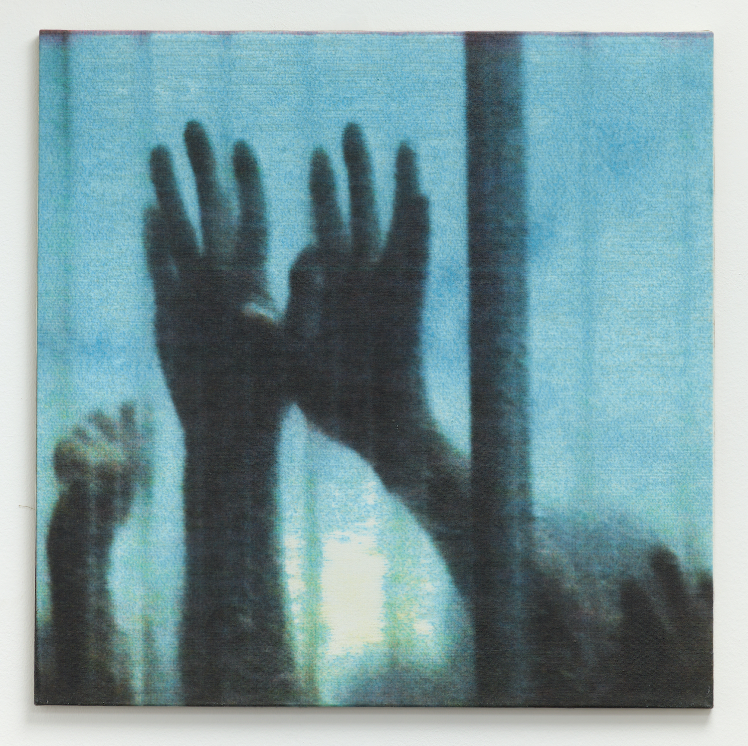 Matthias Groebel, Untitled, 1994; Acrylic on canvas; Four parts, each: 95 × 95 cm (2/4)