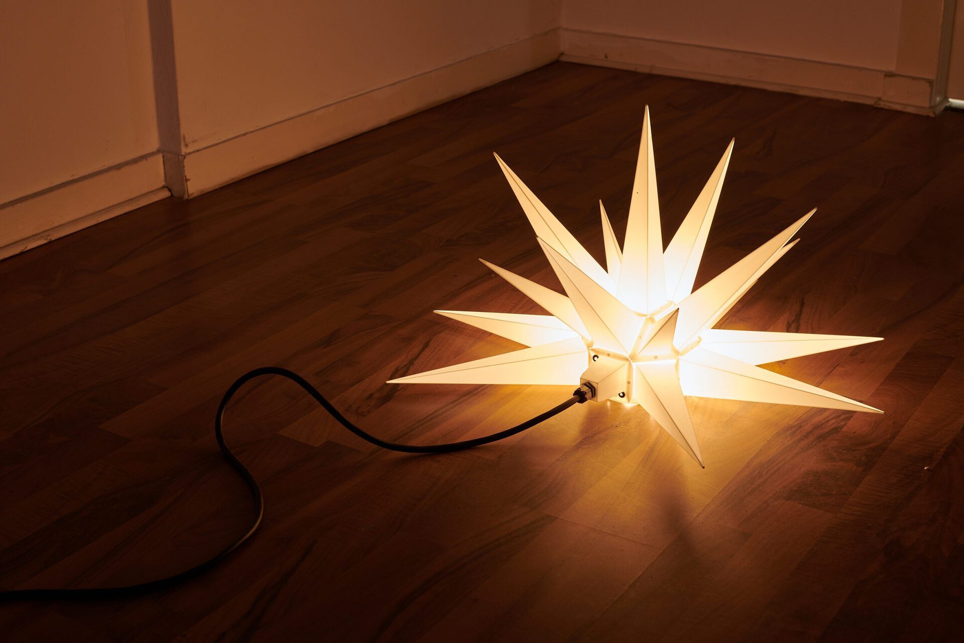 JP Langer DOC (2021), plastic material, illuminated, 68 x 68 x 34 cm
