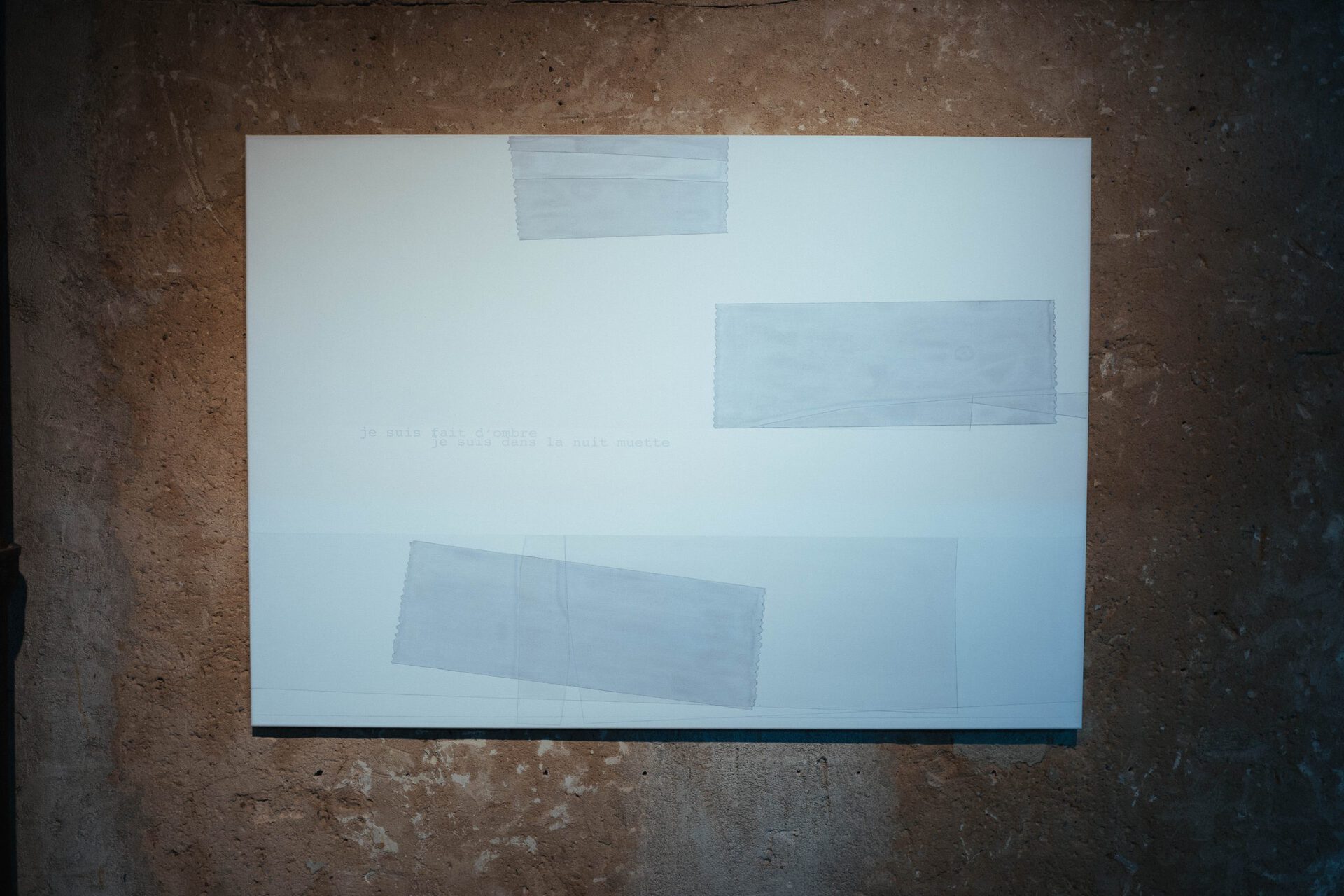 Astrid Klein, I am made of shadow; Painting, 1988