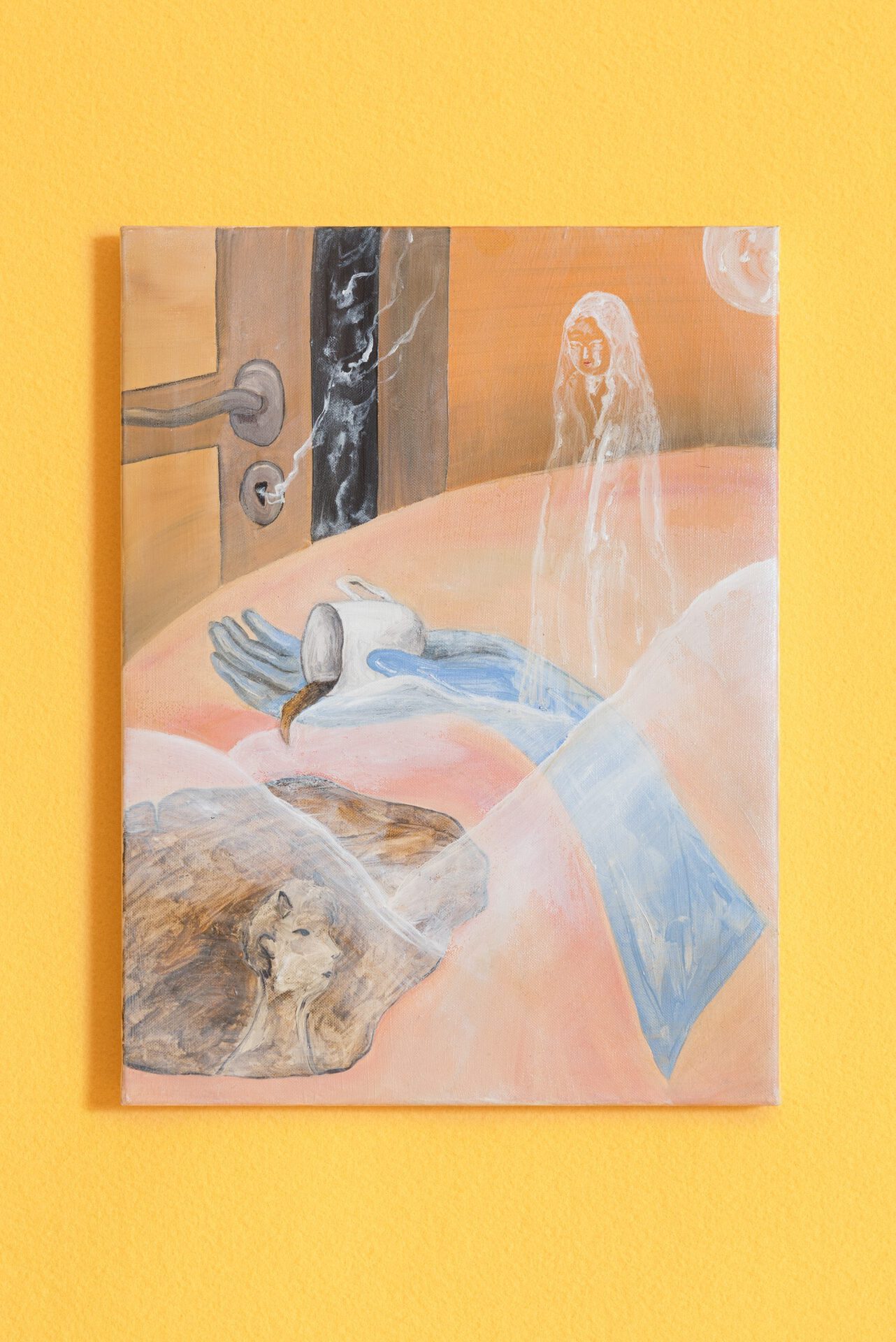 Lula Broglio Fiuto Sonnanbolico 2022 oil on canvas 30 x 40 cm