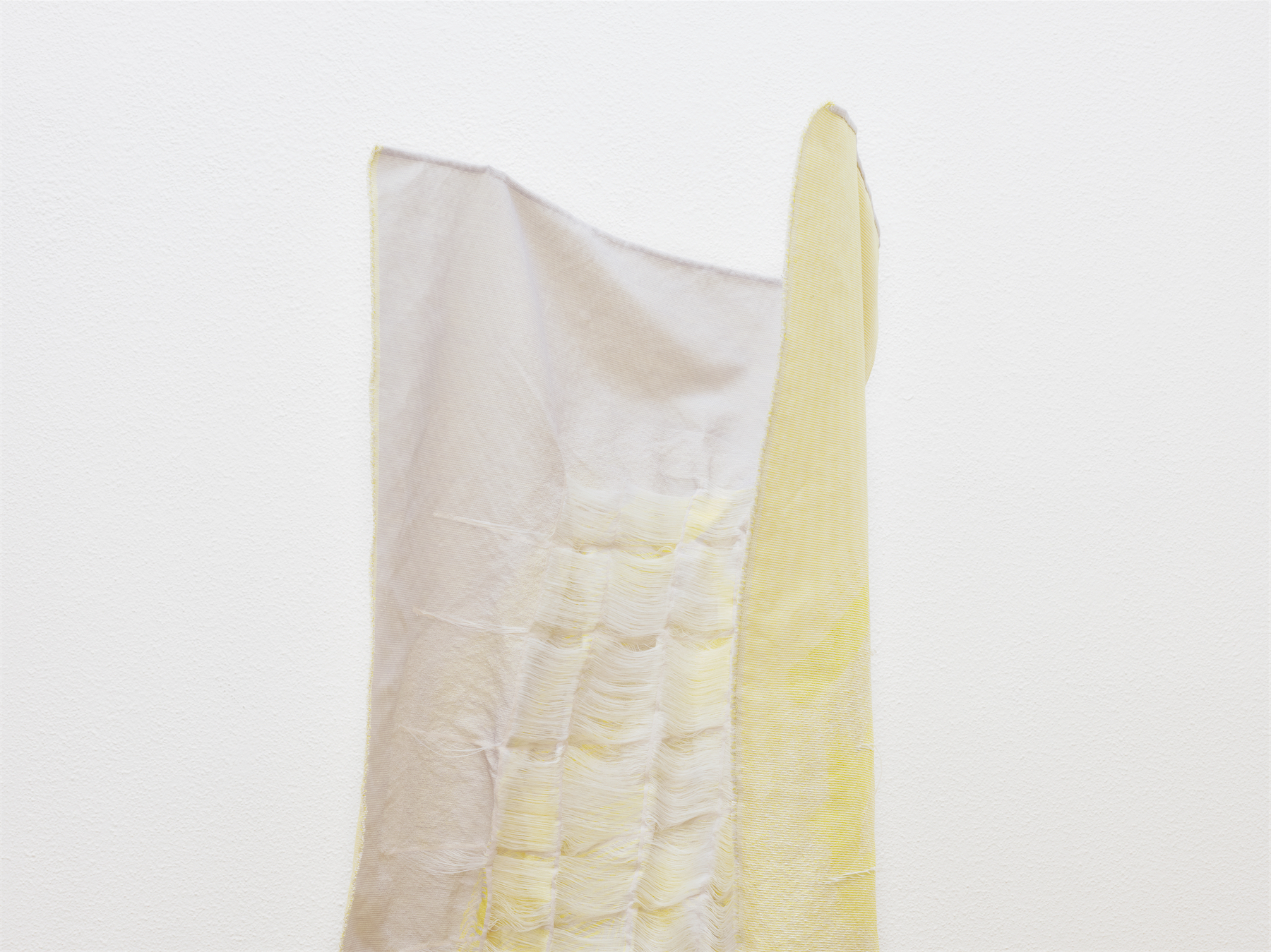 Installation views Stitches. Home as Composition, Marie Schumann, KRONE COURONNE, 2022. Photo: © Nicolas Delaroche Studio
