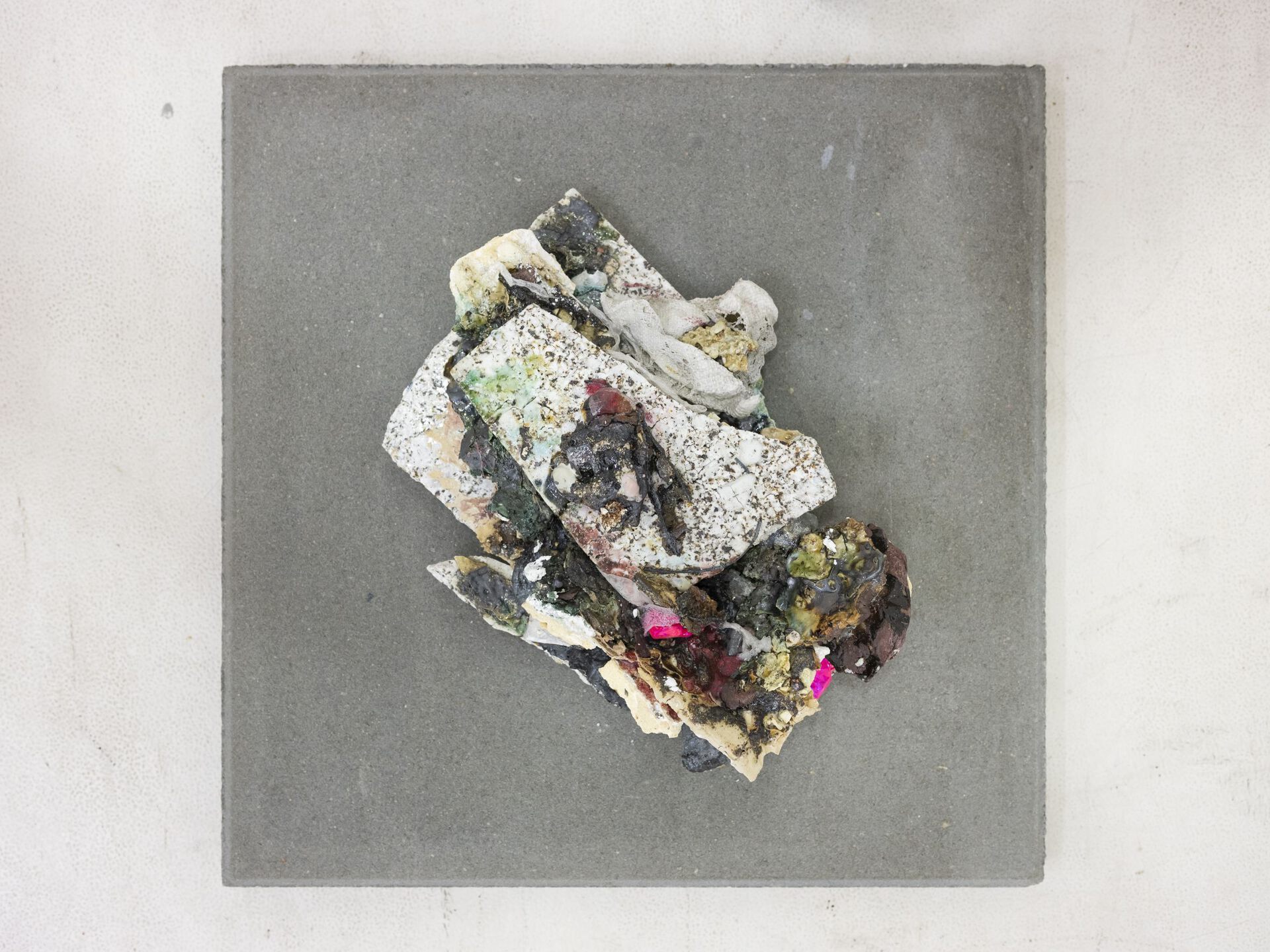 Silvia Noronha Shifting Geologies (2020 – ongoing) Site-specific installation (detail)