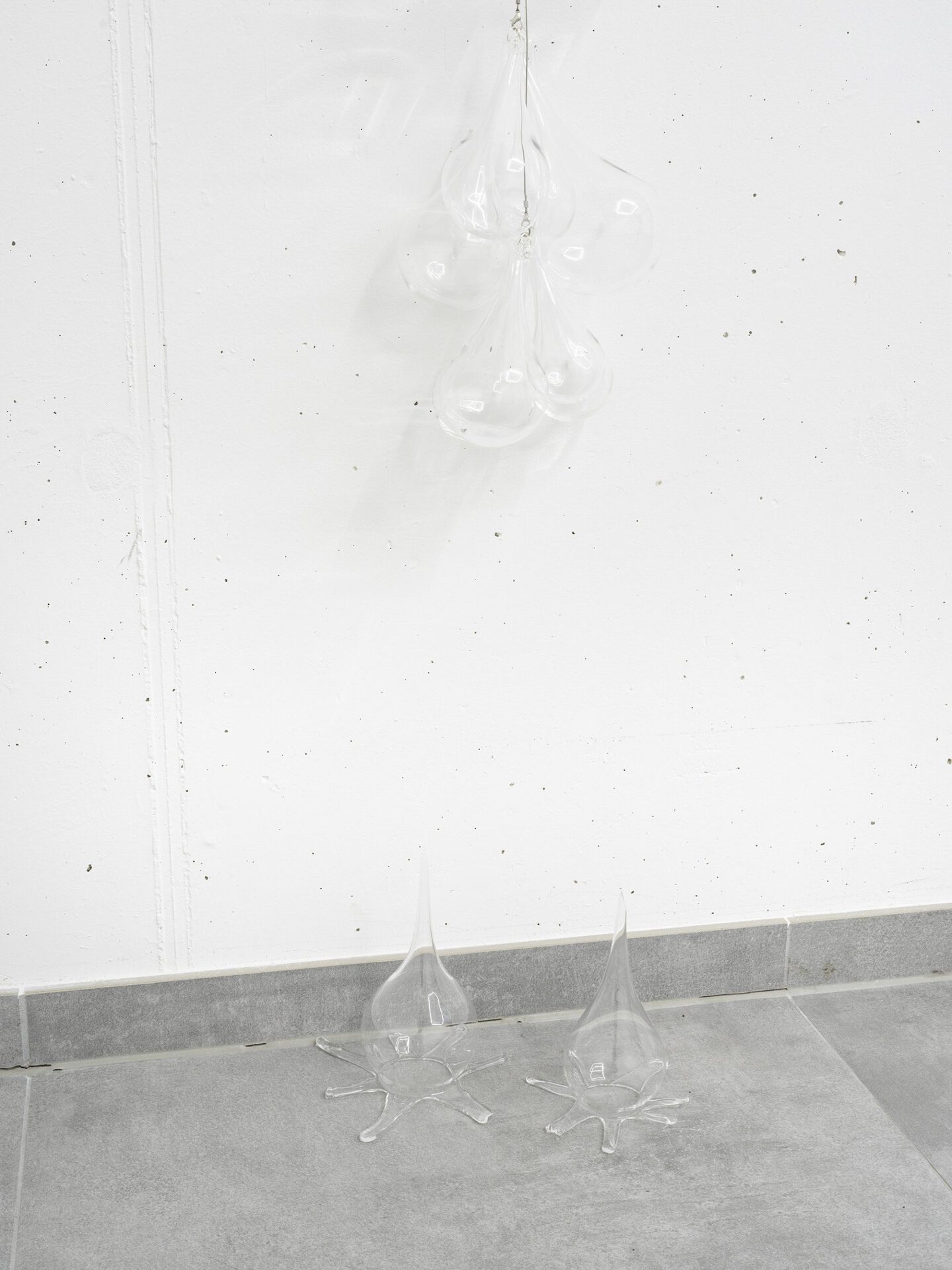 Giovanna Belossi, Good by to them, he had to go, 2022, transfer, wire, metal, glass