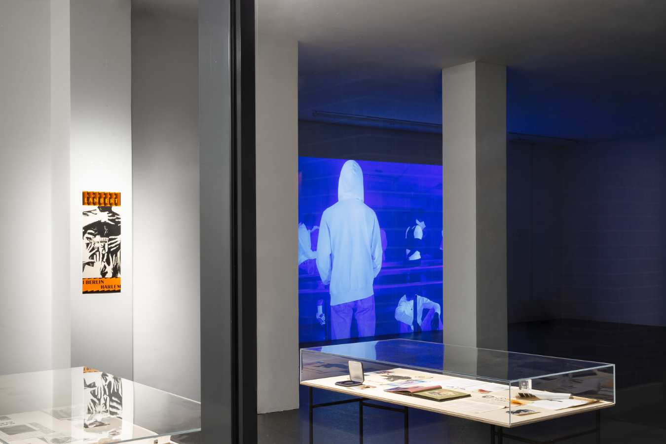 James Gregory Atkinson, ‘6 Friedberg-Chicago’, 2021/22, exhibition view, Dortmunder Kunstverein Courtesy: the artist, Dortmunder Kunstverein Photo: Jens Franke