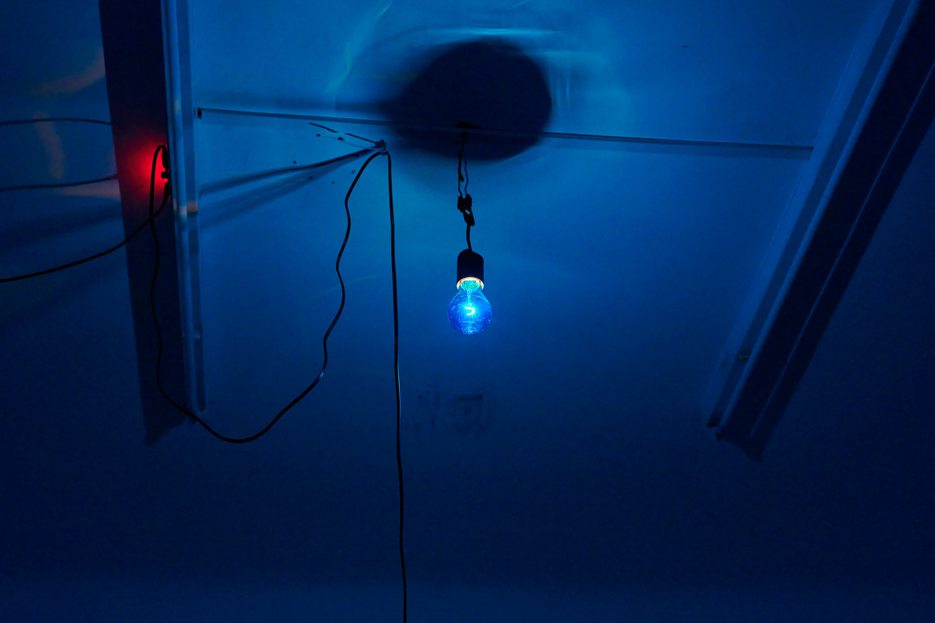 Becket MWN, Sitcom Architecture, detail, installation view, Kevin Space 2022.  Photo: Maximilian Anelli-Monti