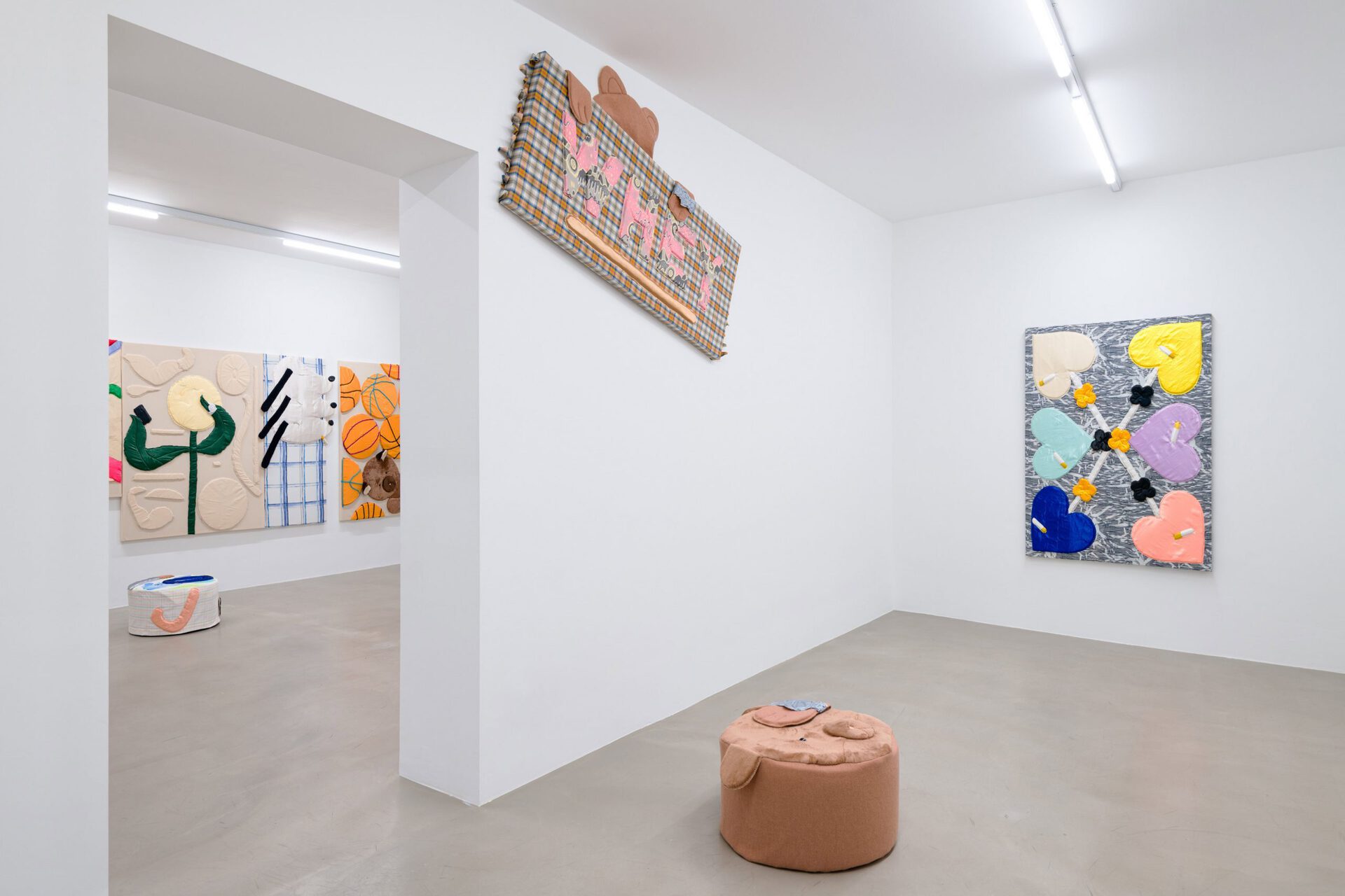 Daniel Ferstl, Lovers, installation view, Wonnerth Dejaco, Vienna 2022. © Wonnerth Dejaco and the artist. Photo: Peter Mochi