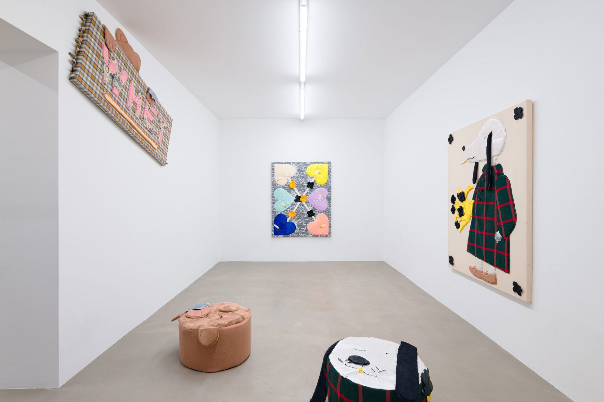 Daniel Ferstl, Lovers, installation view, Wonnerth Dejaco, Vienna 2022. © Wonnerth Dejaco and the artist. Photo: Peter Mochi